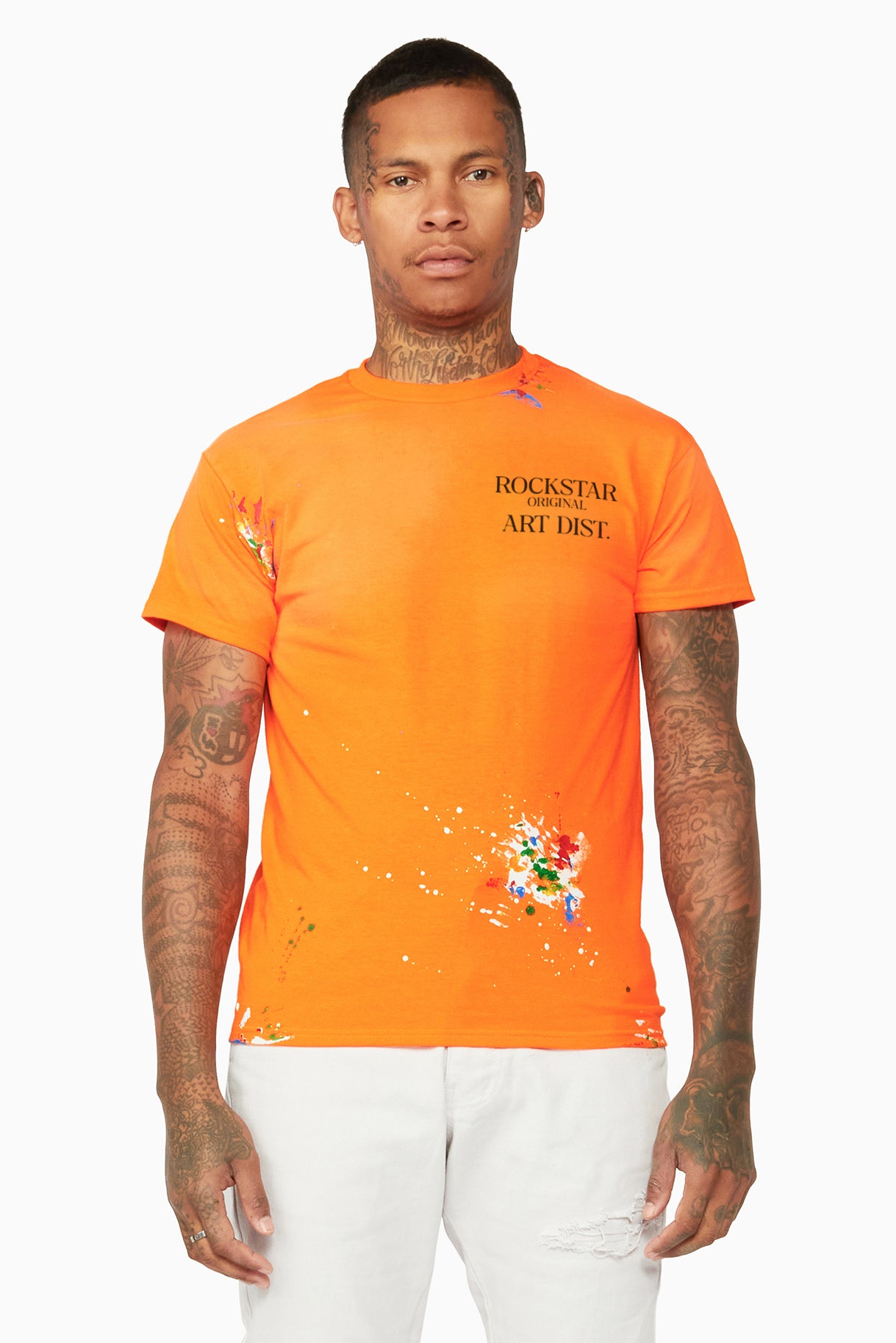 Palmer Orange Graphic T-Shirt