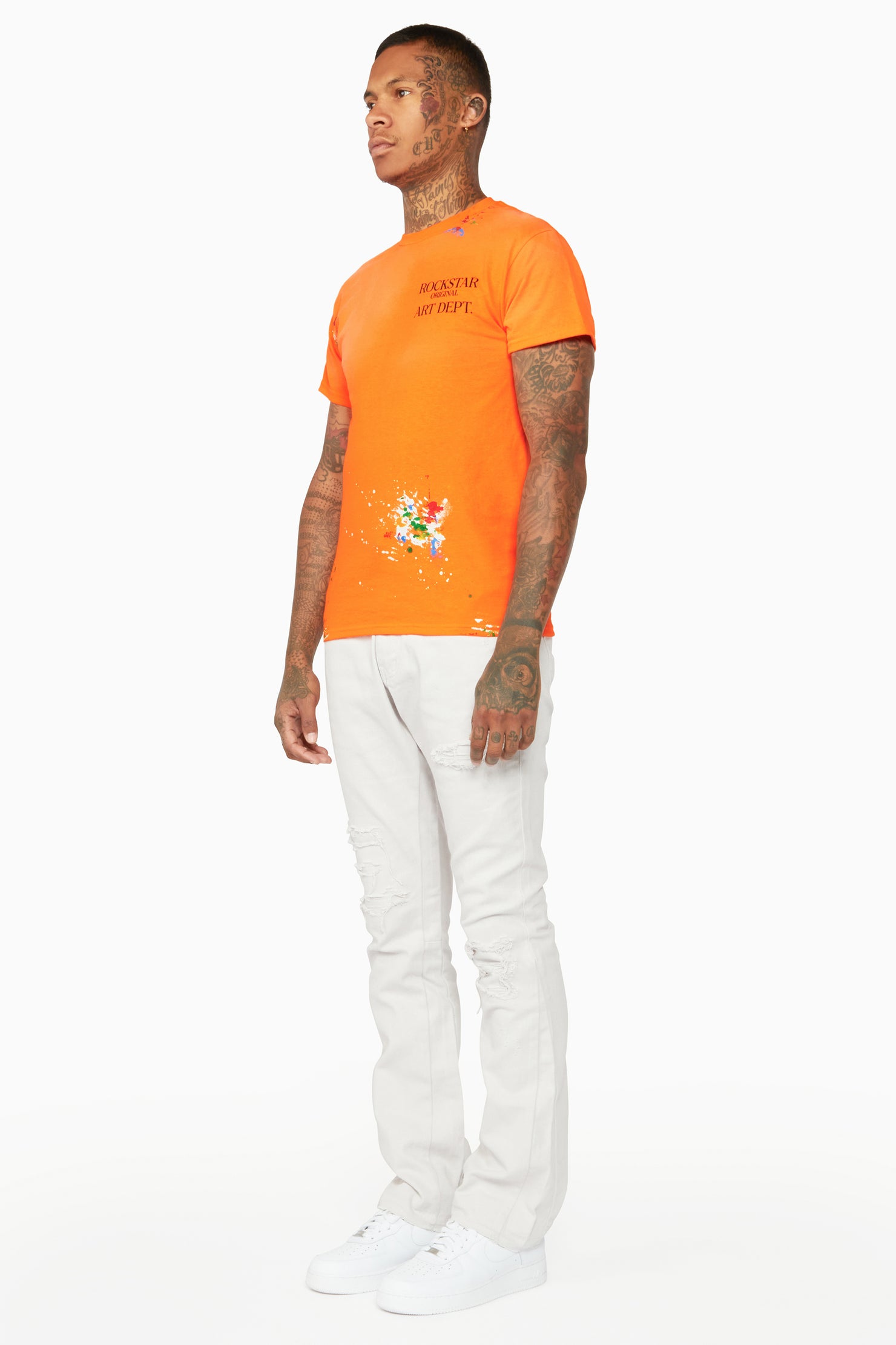 Palmer Orange Graphic T-Shirt