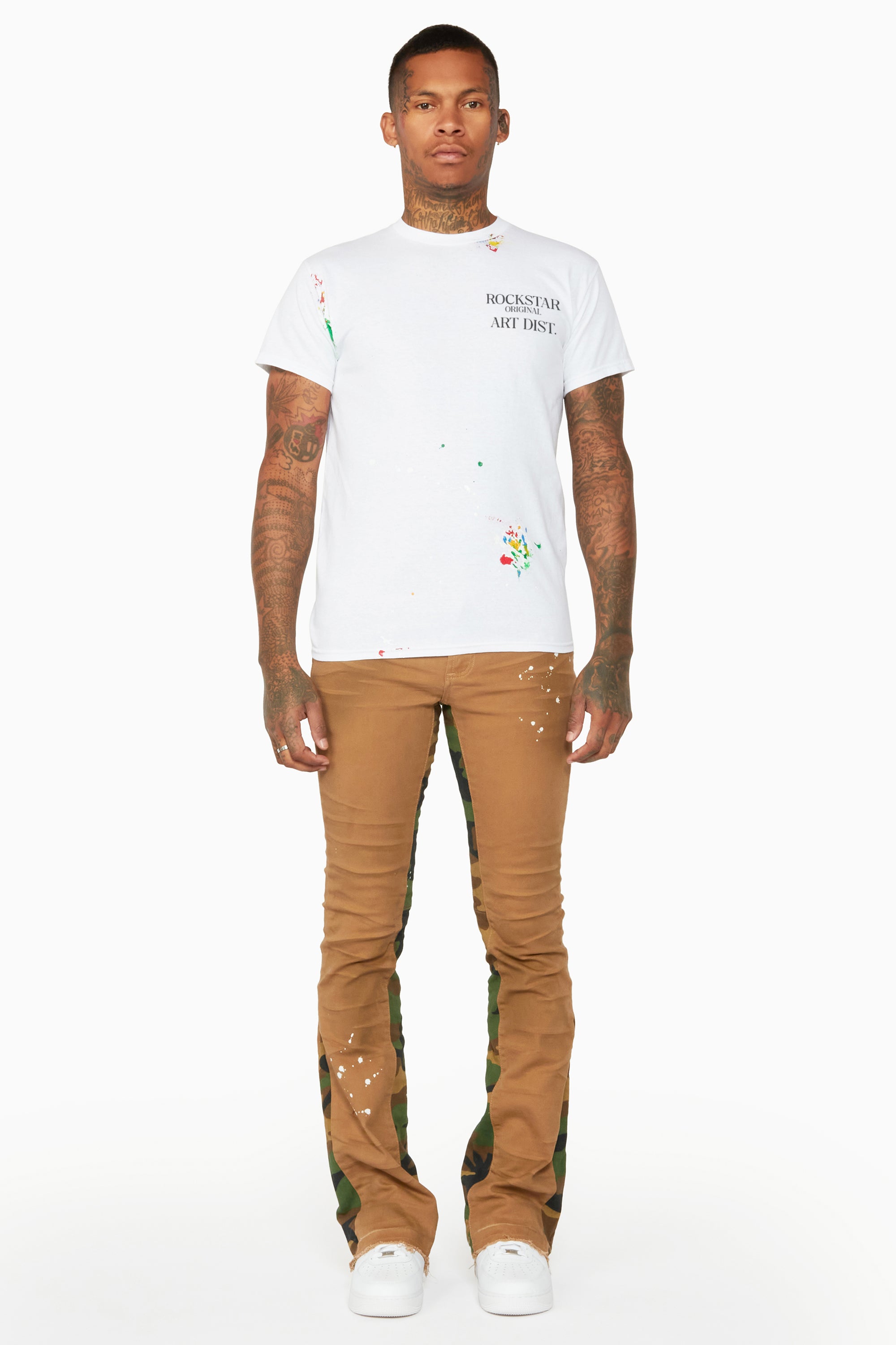 Palmer White Graphic T-Shirt