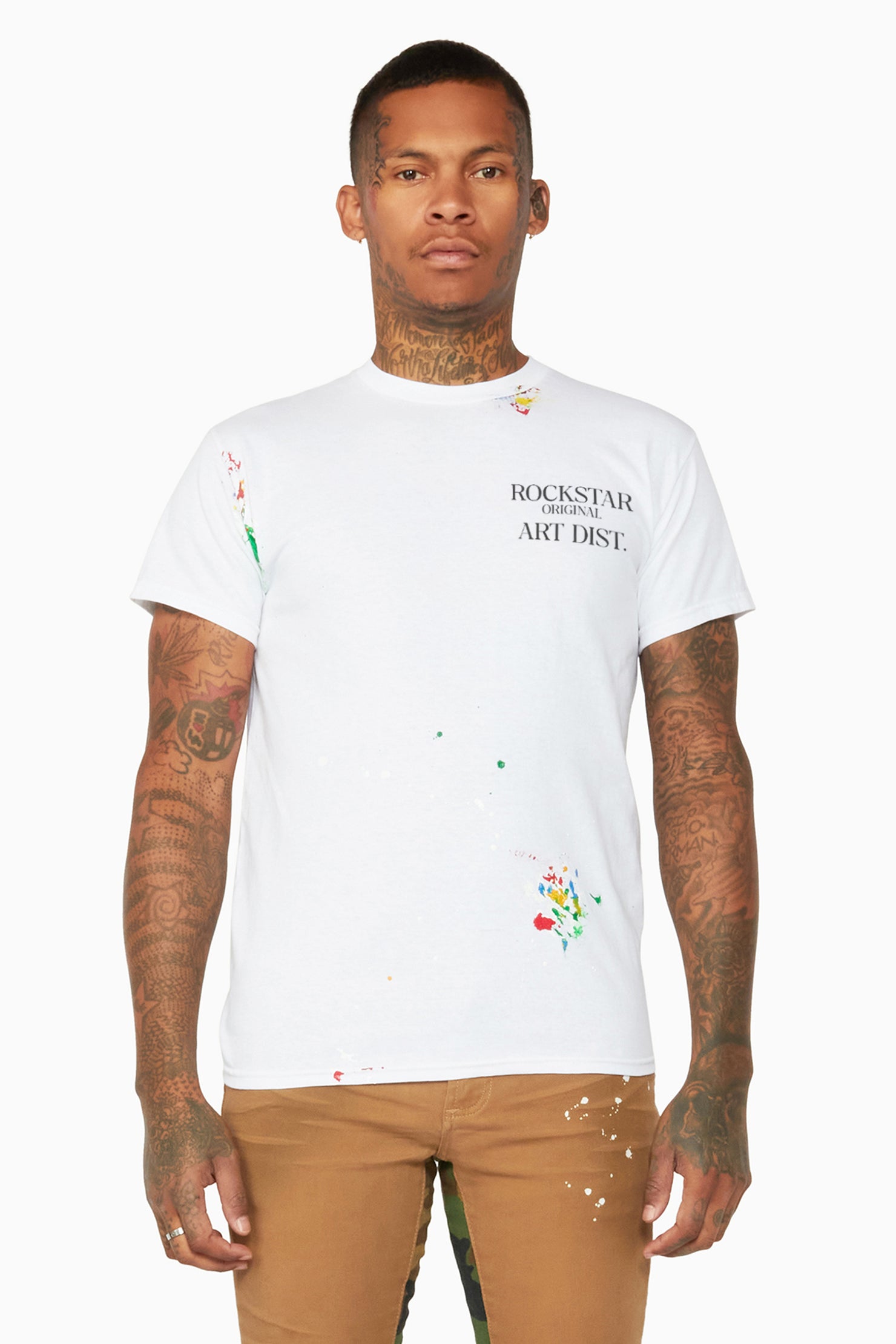 Palmer White Graphic T-Shirt