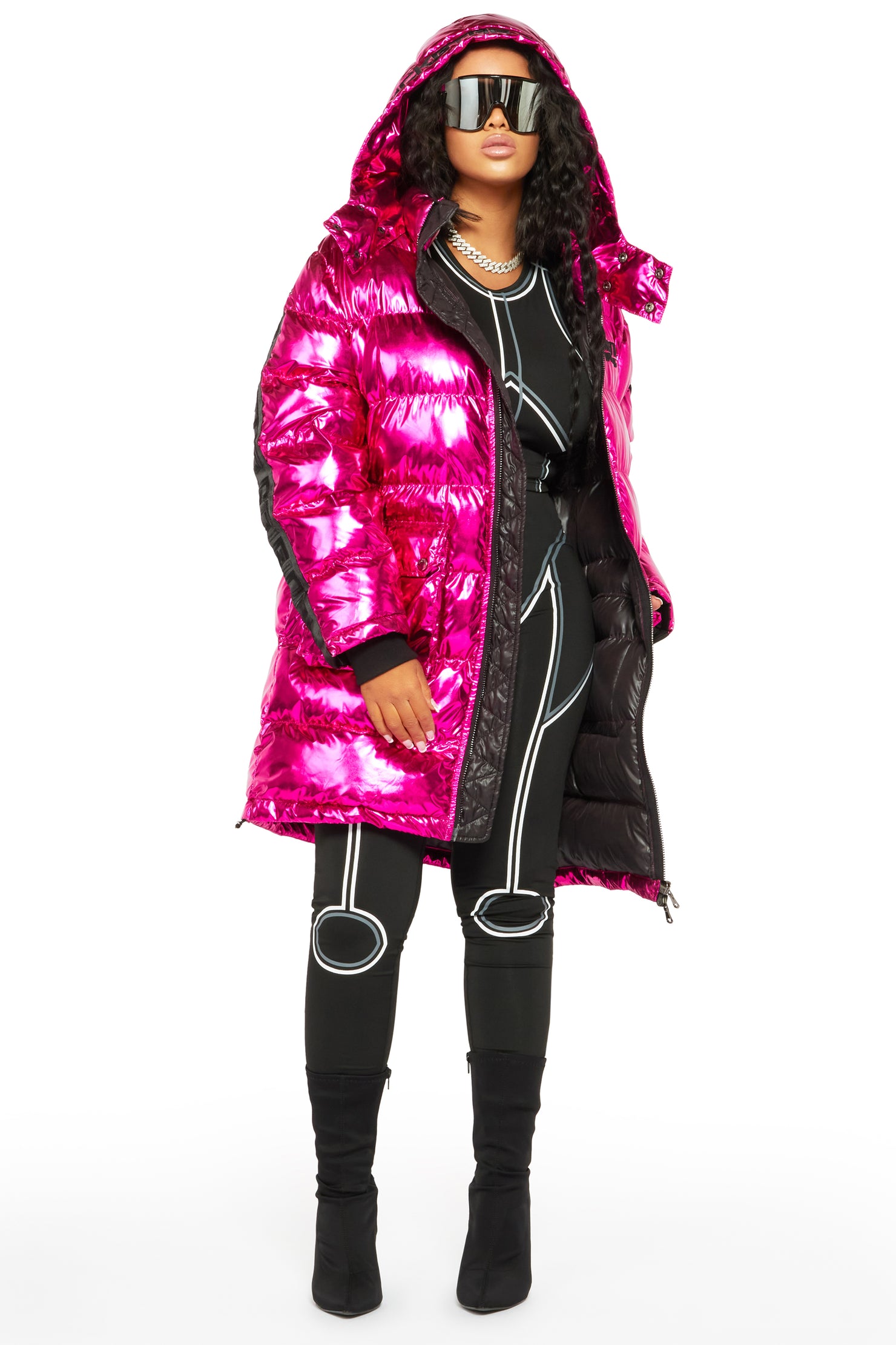 Nikita Pink Long Puffer Jacket