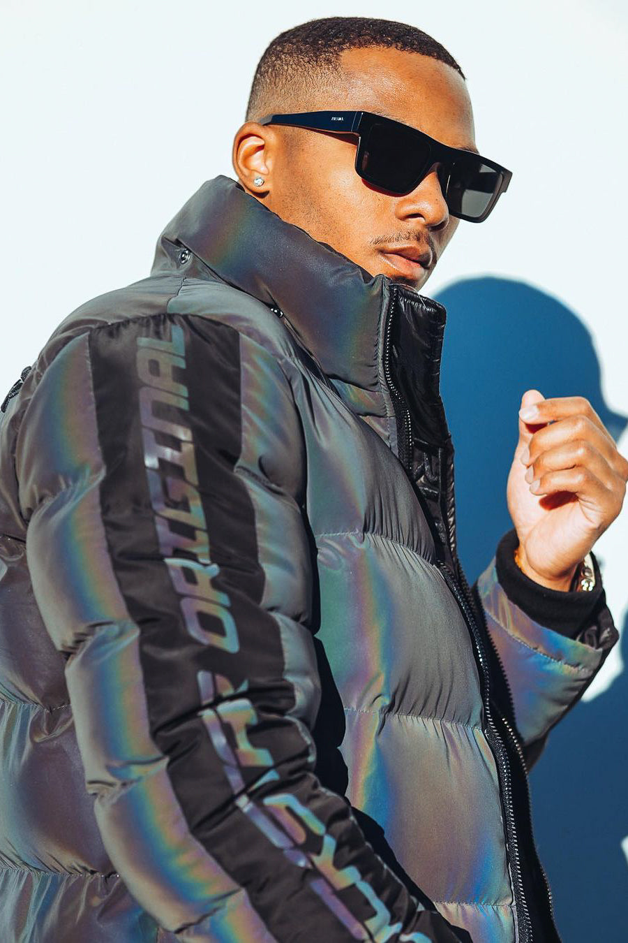 Magic Puffer Jacket Reflective Rockstar Original