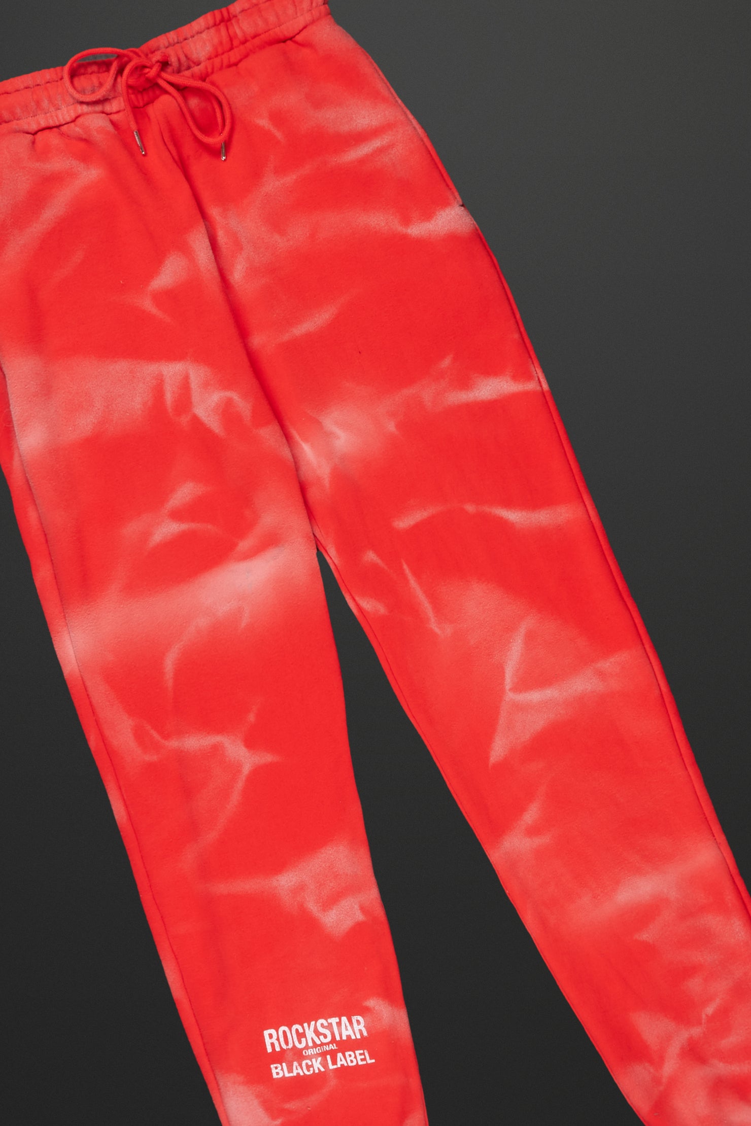 Thomas Open Bottom Red Hoodie Track Set