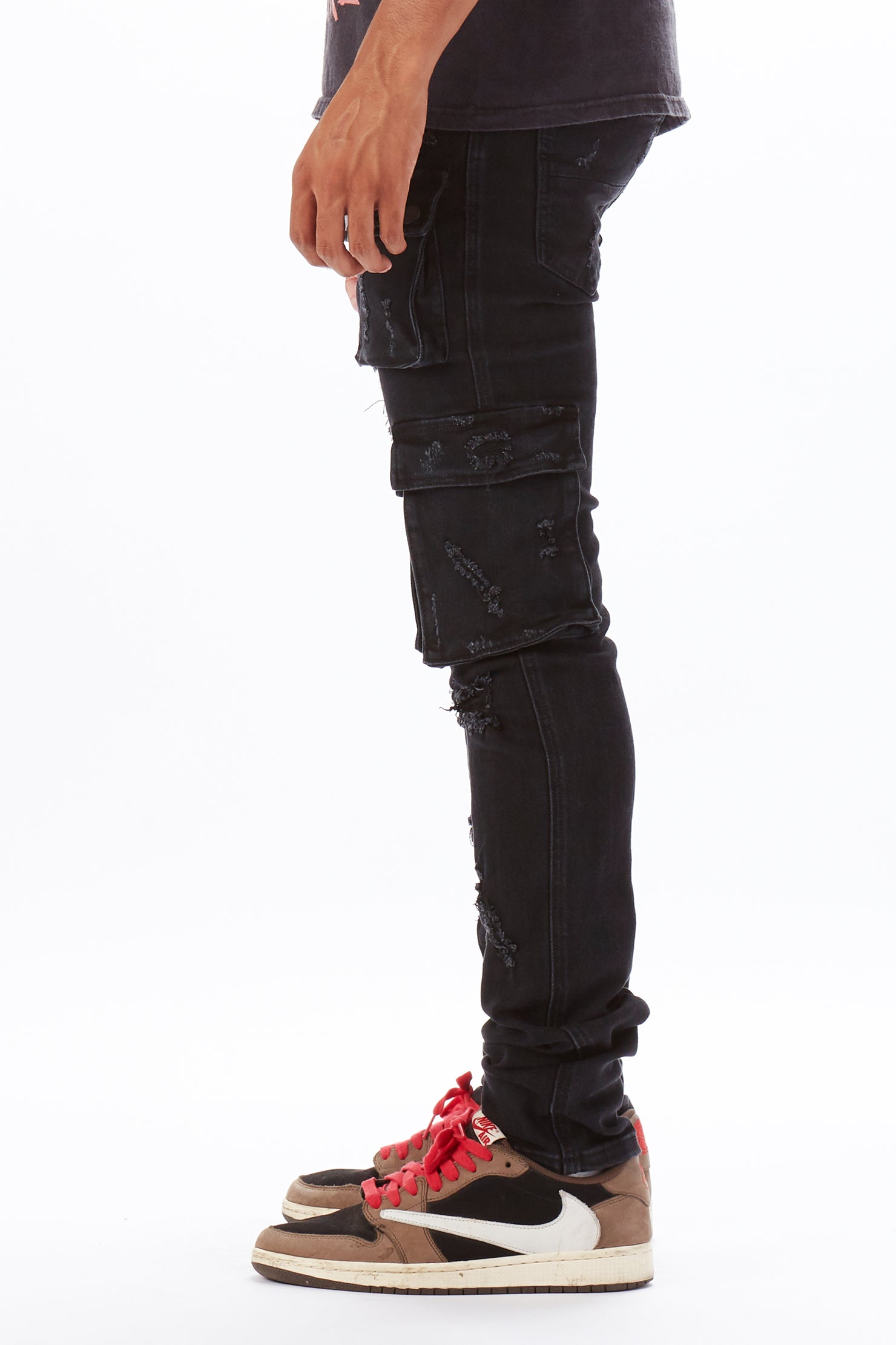 Kap Black Cargo Jean