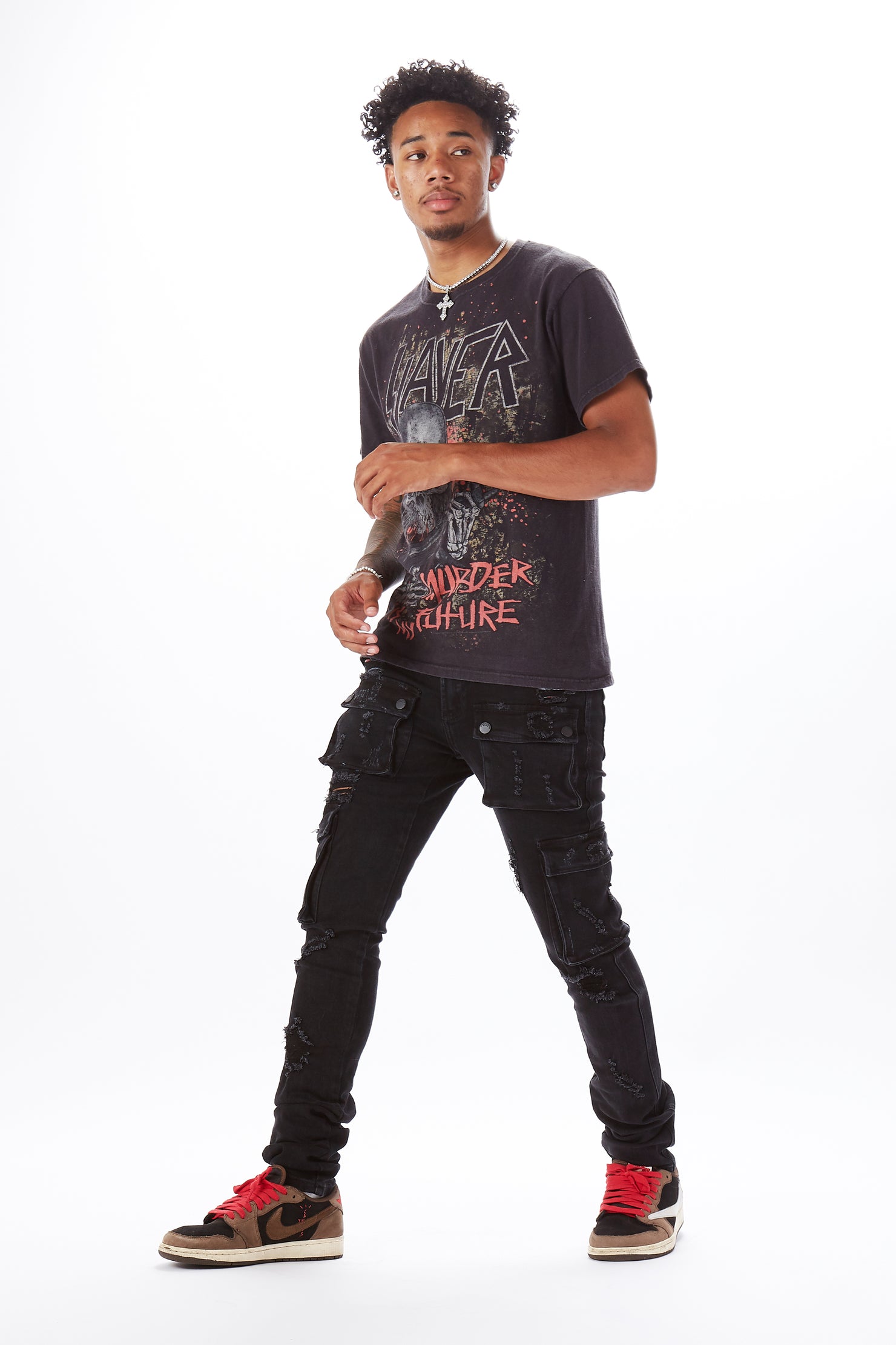 Kap Black Cargo Jean