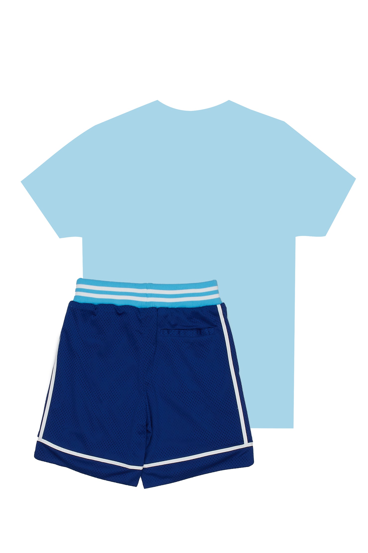 Boys Reno Short Set-Blue