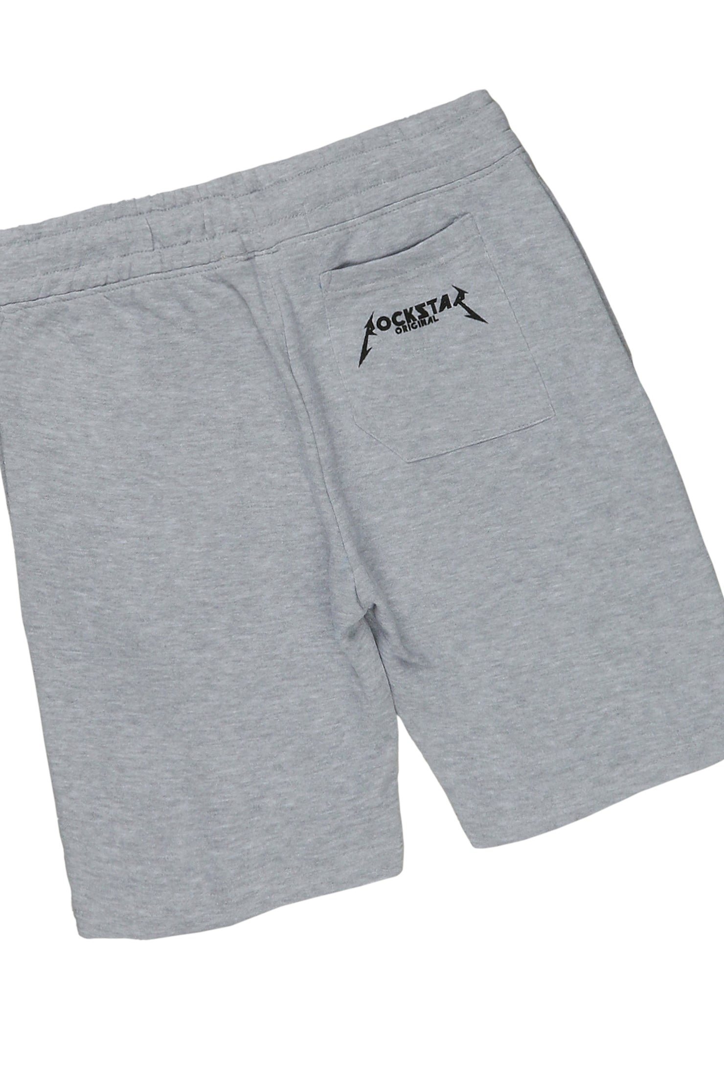 Buck Short Set-Heather Grey