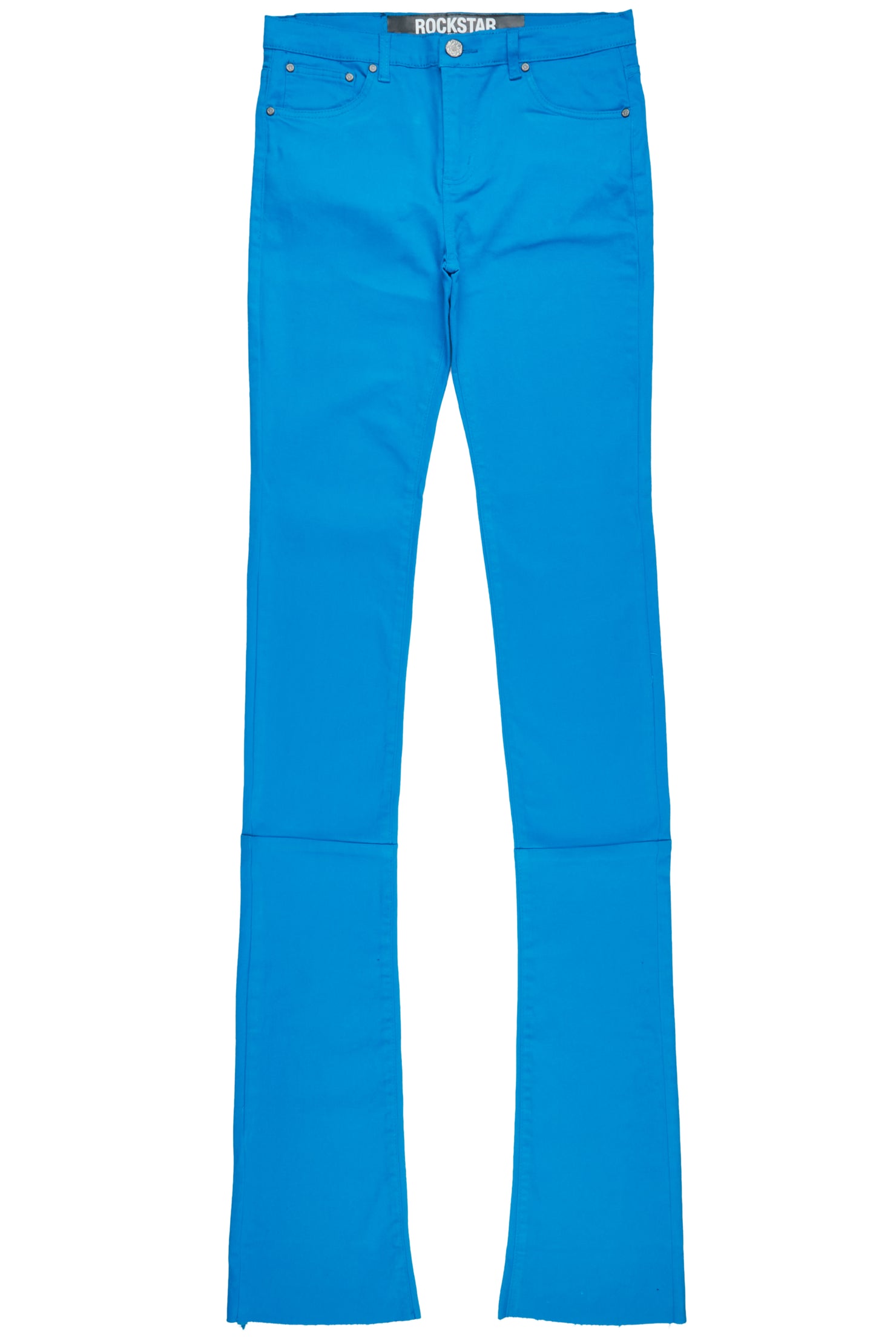 Benett Turquoise Super Stacked Flare Jean