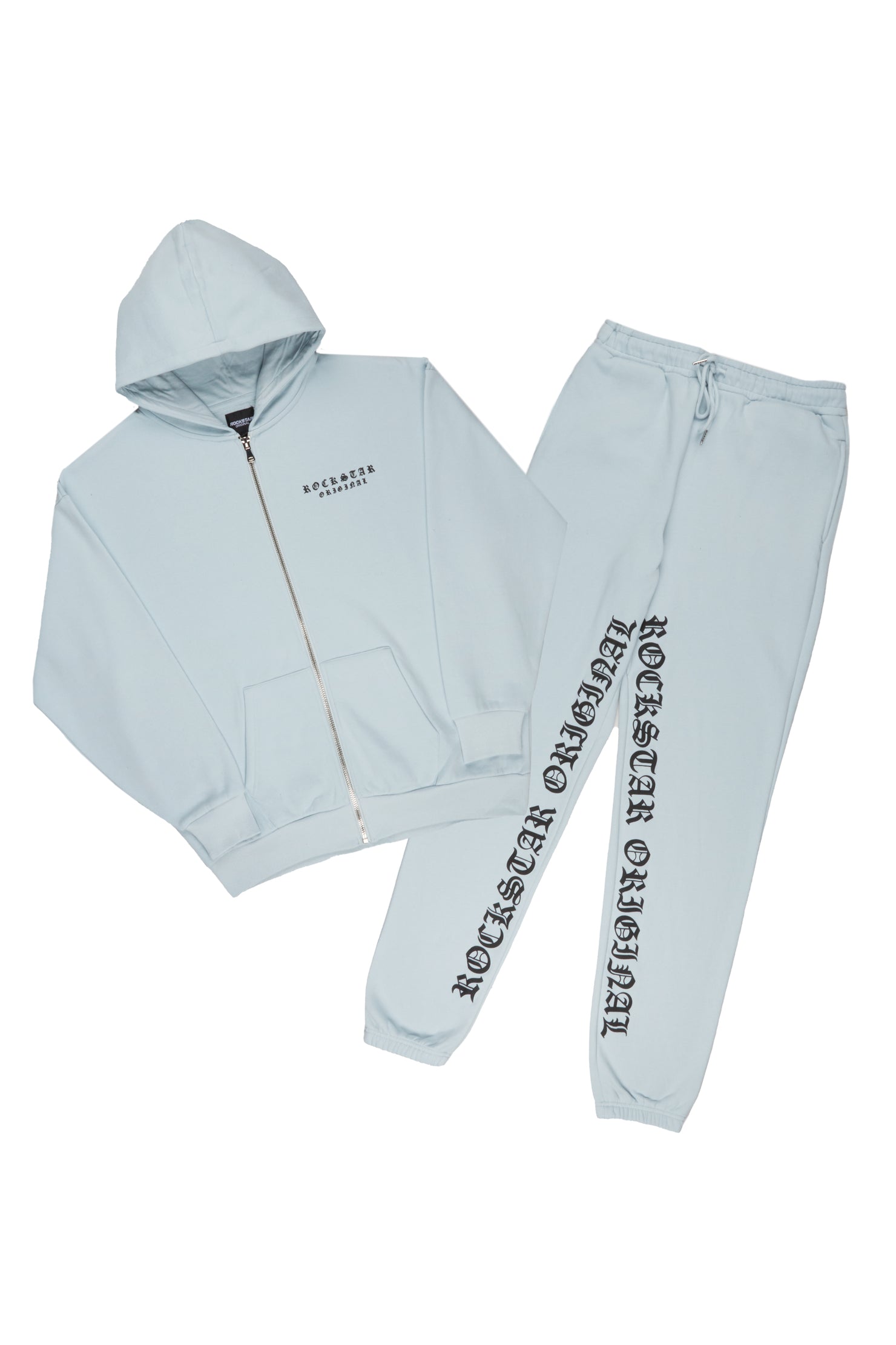 Rocco Light Blue Hoodie Trackset