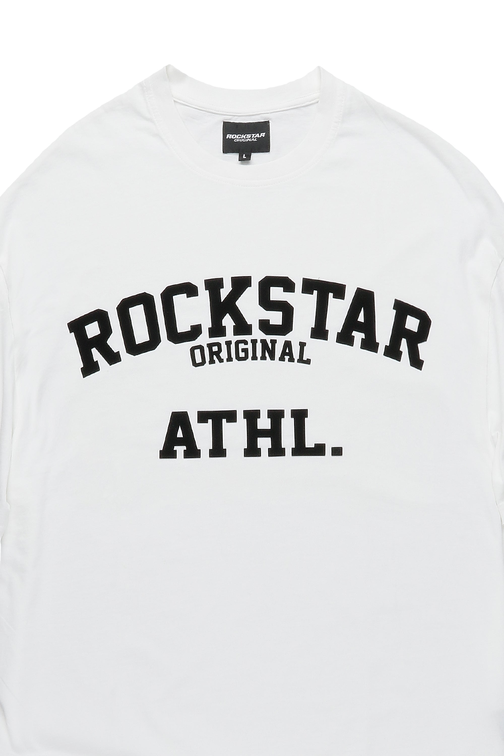 Athl Vintage White Oversized T-Shirt