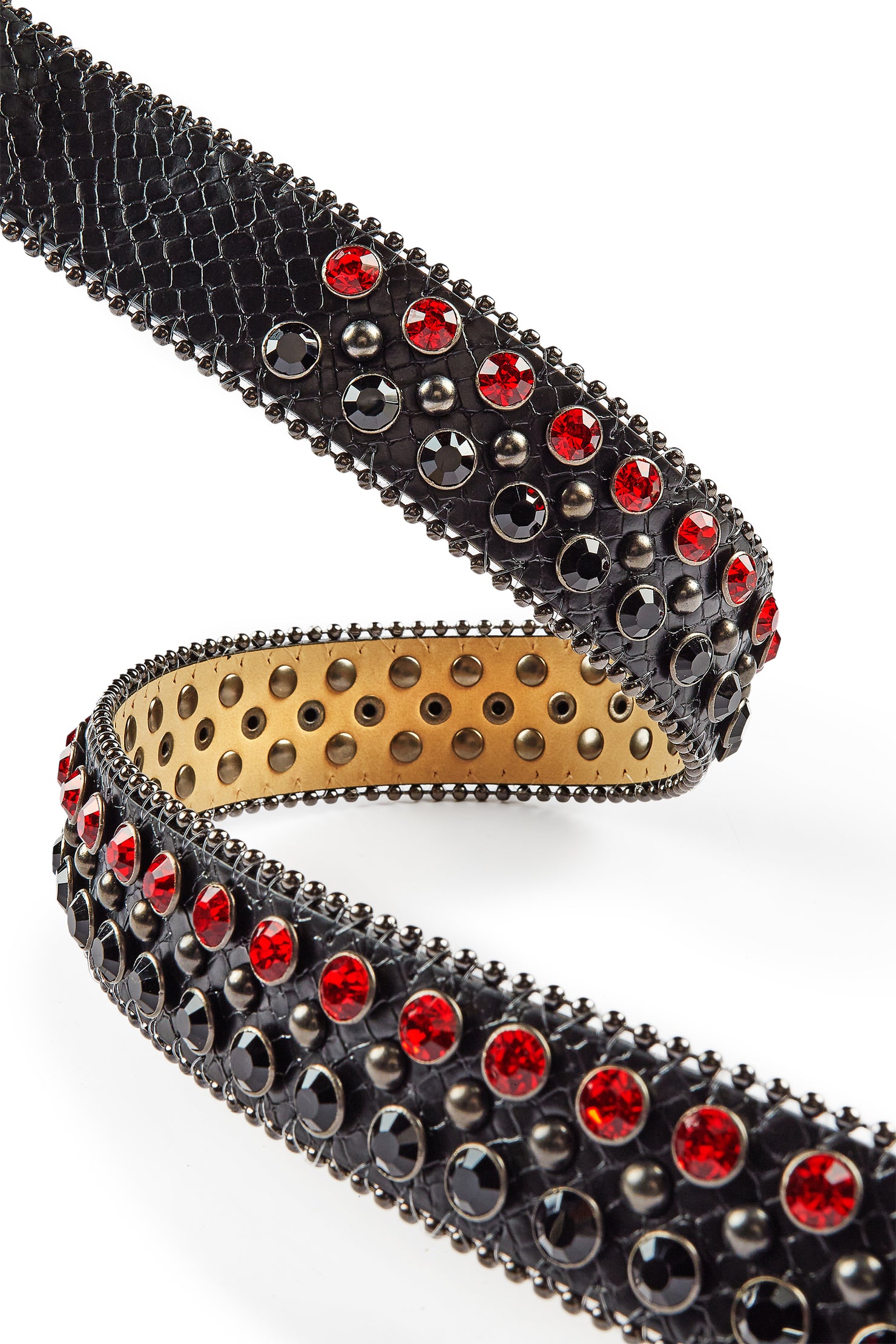 Blaze Rockstar Black/Red Logo Belt