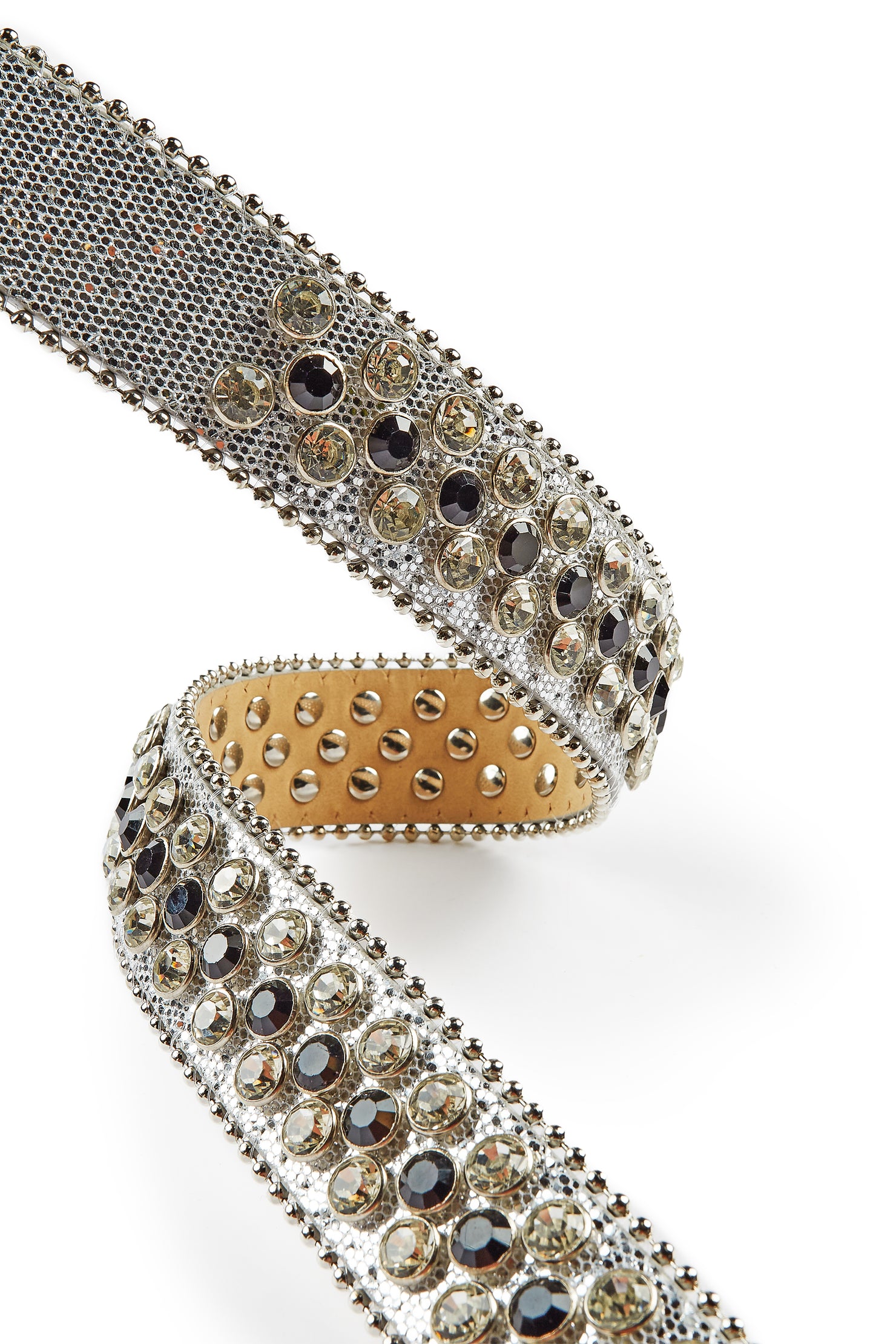 Blaze Rockstar Silver/Black Logo Belt