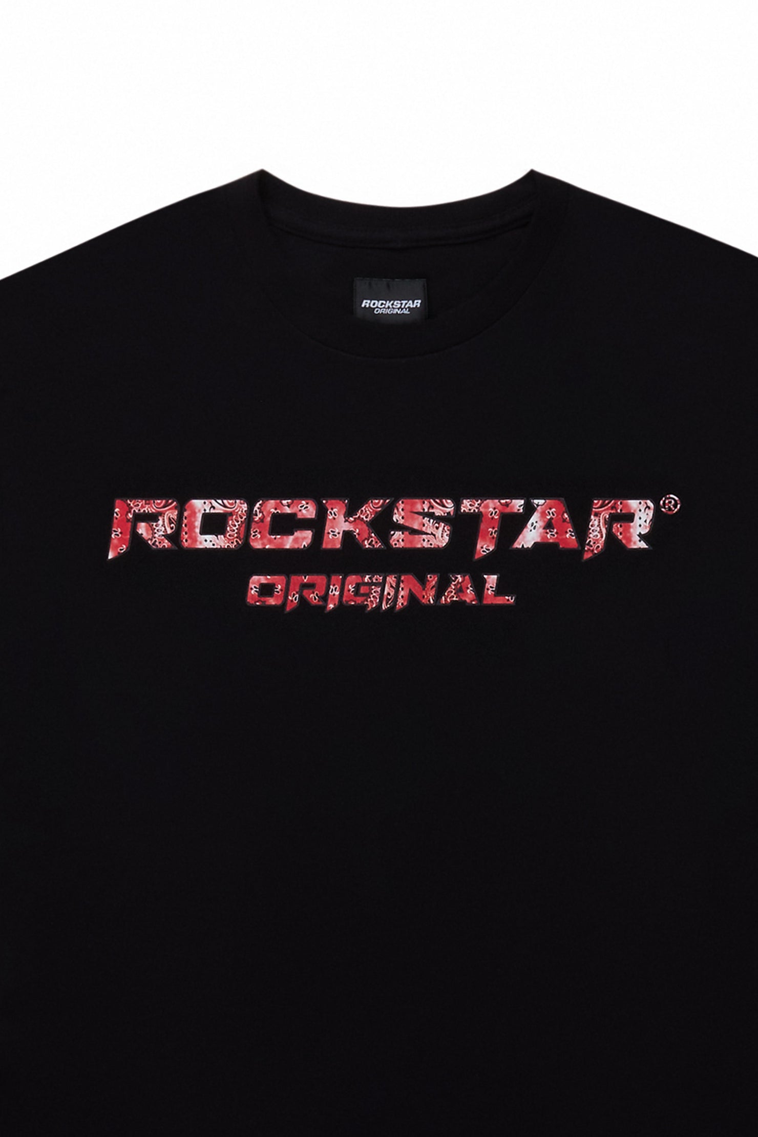 Booker Black/Red Graphic T-Shirt