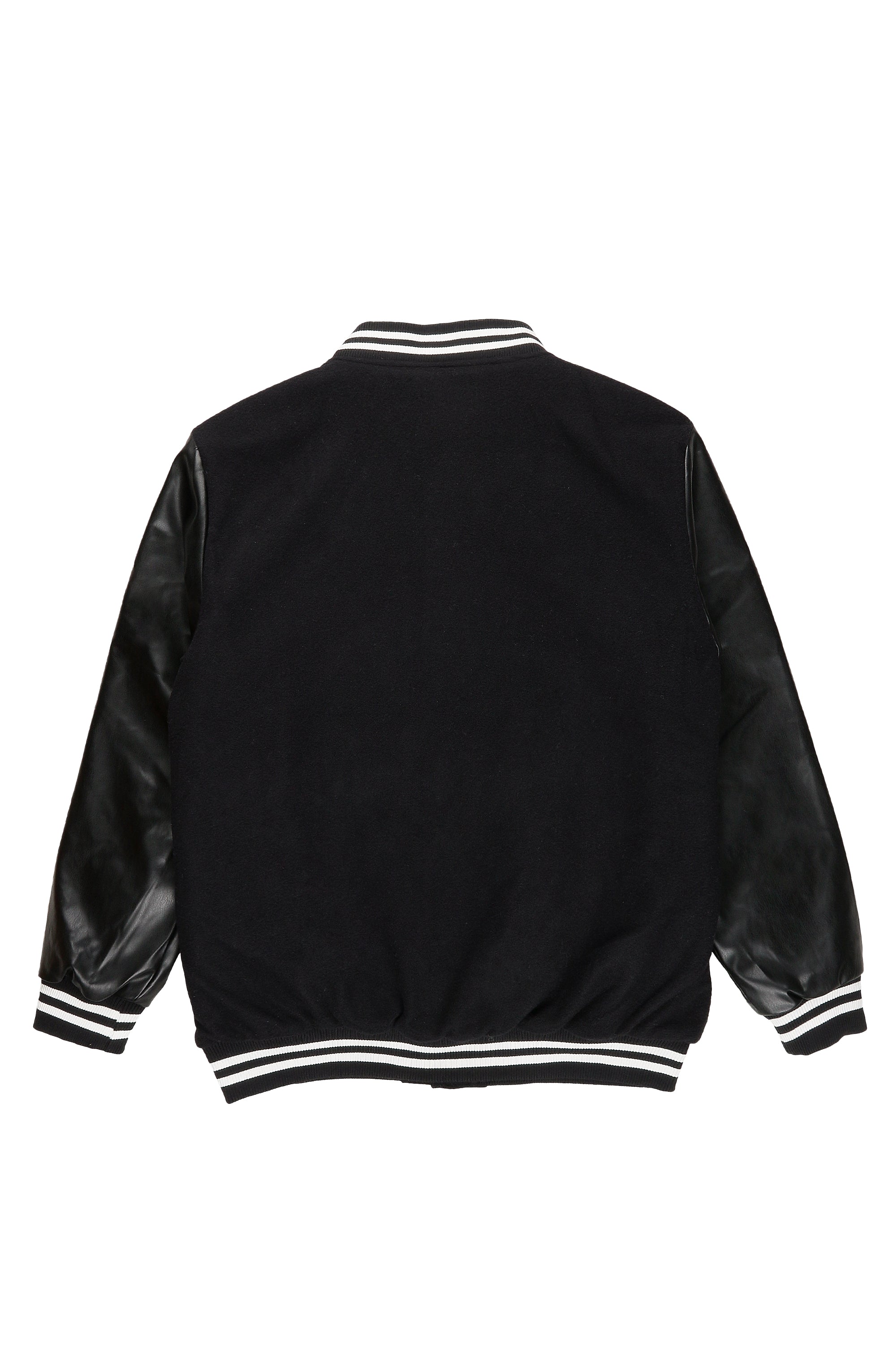 Boomer Black Varsity Jacket