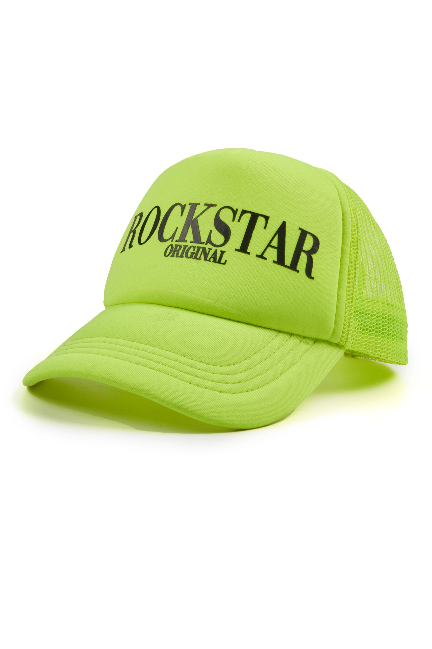 Boys Octavio Neon Yellow Trucker Hat