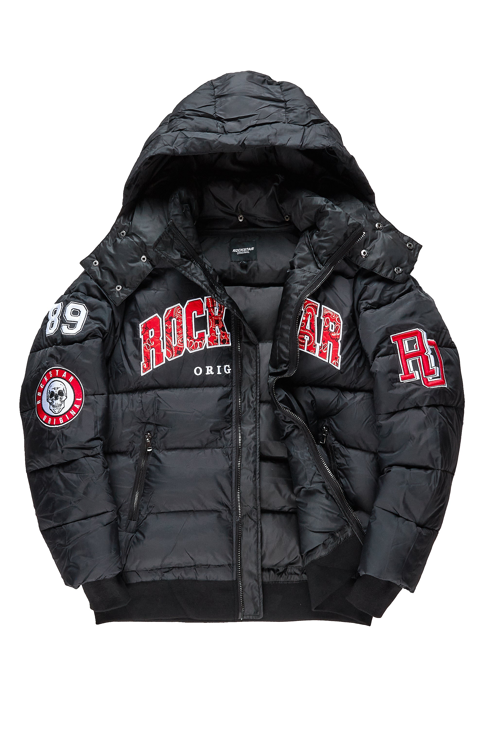 Bronx Black Heavy Puffer Jacket