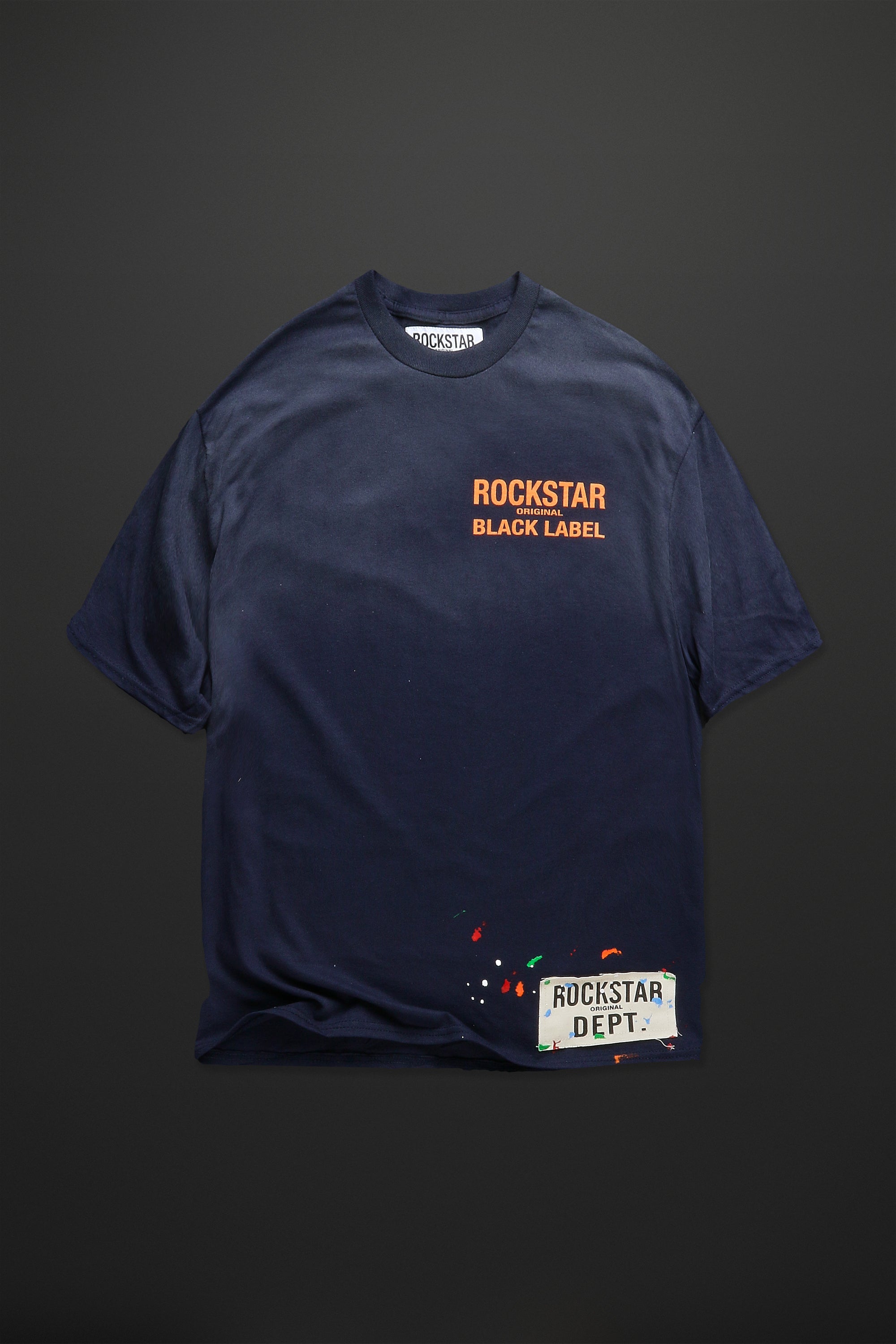 Cassian Navy Graphic T-Shirt