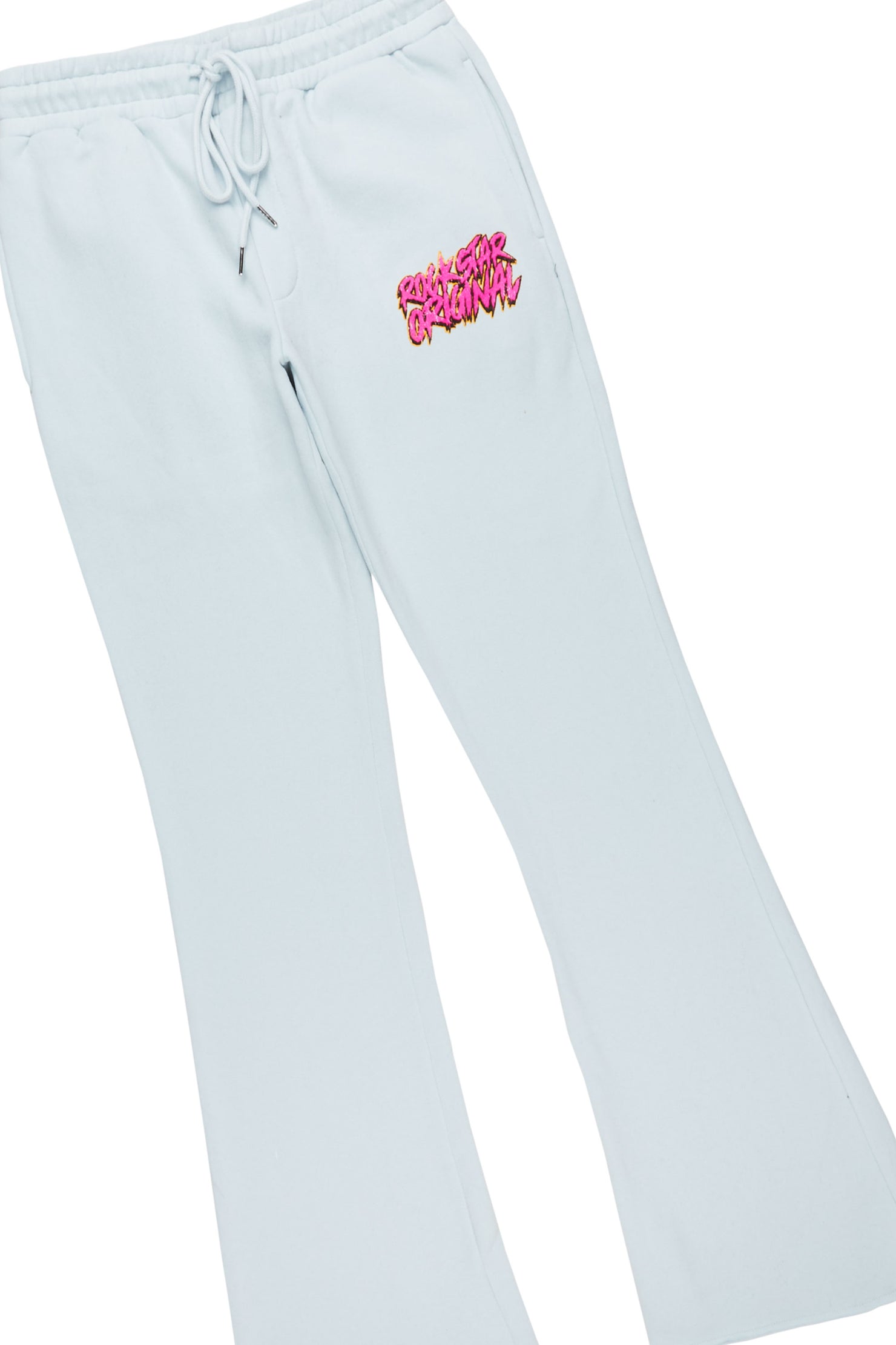 Clava Sky Blue Oversized Hoodie/Flare Trackset