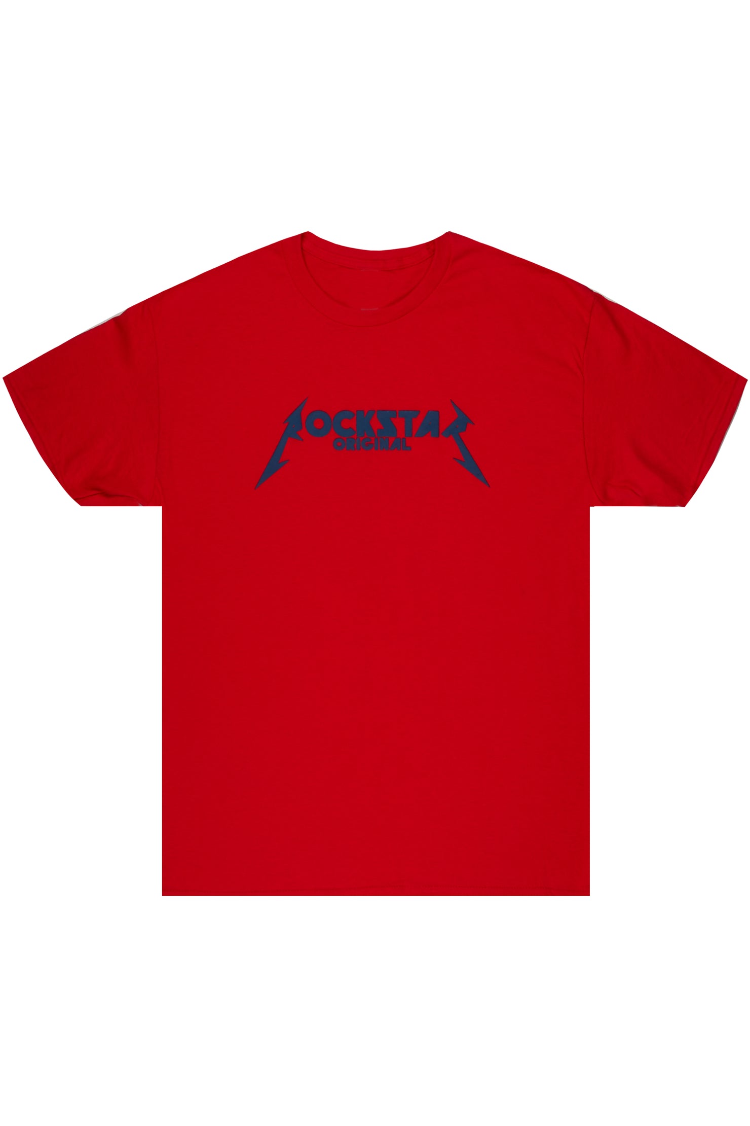 Diogo Printed T-Shirt- Red/Navy