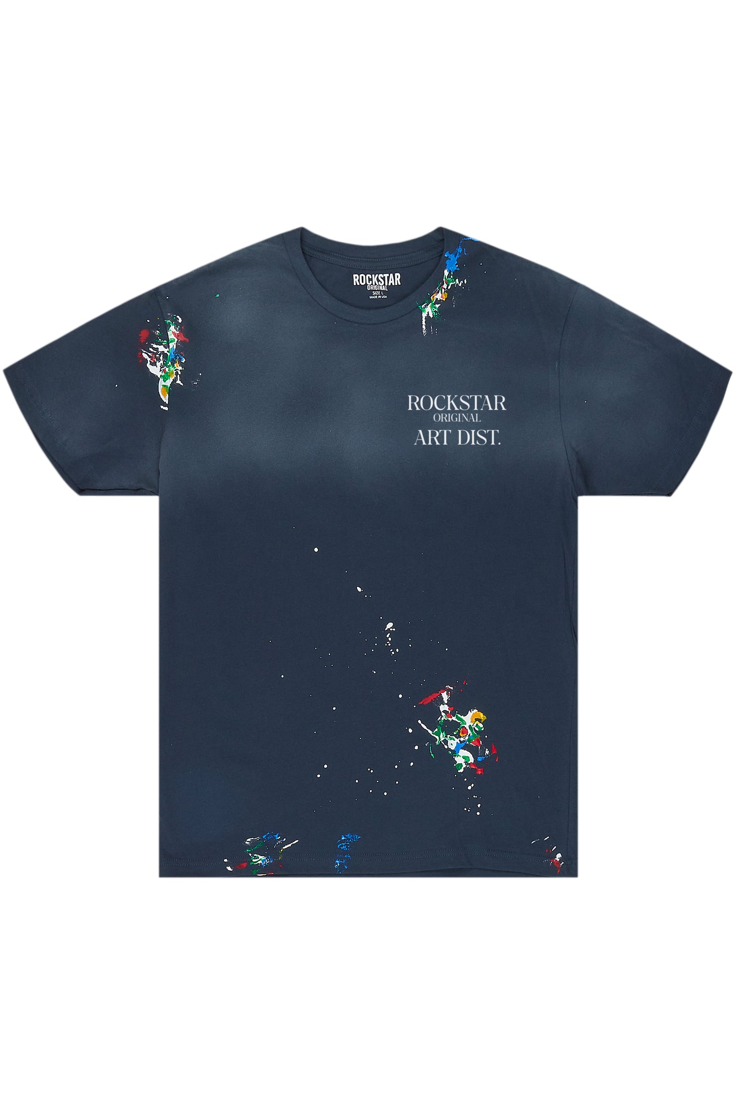 Palmer Indigo Graphic T-Shirt