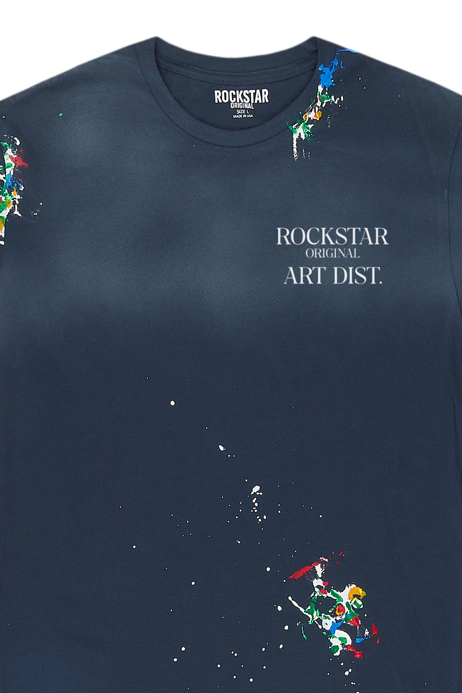 Palmer Indigo Graphic T-Shirt