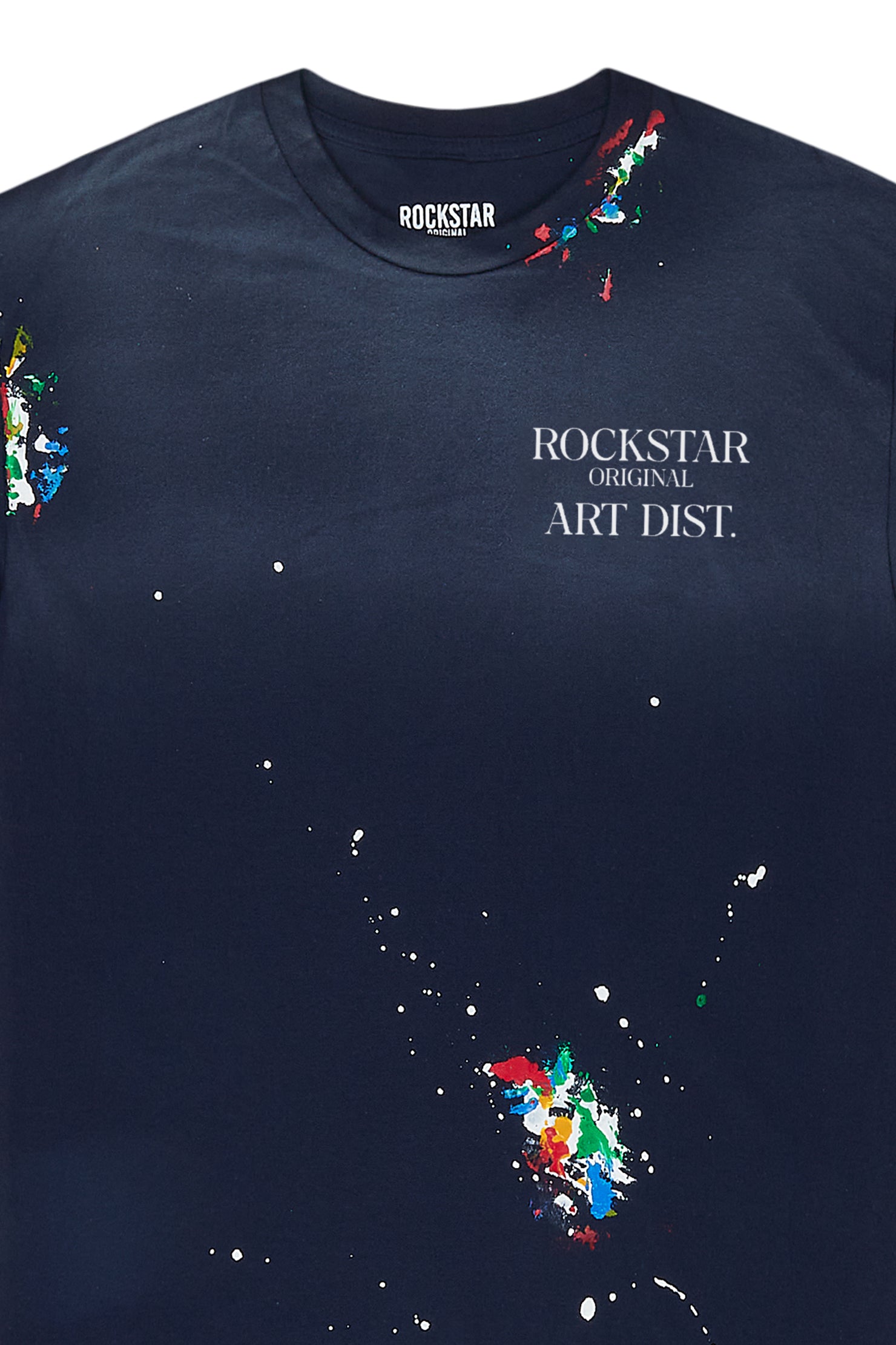 Palmer Navy Graphic T-Shirt