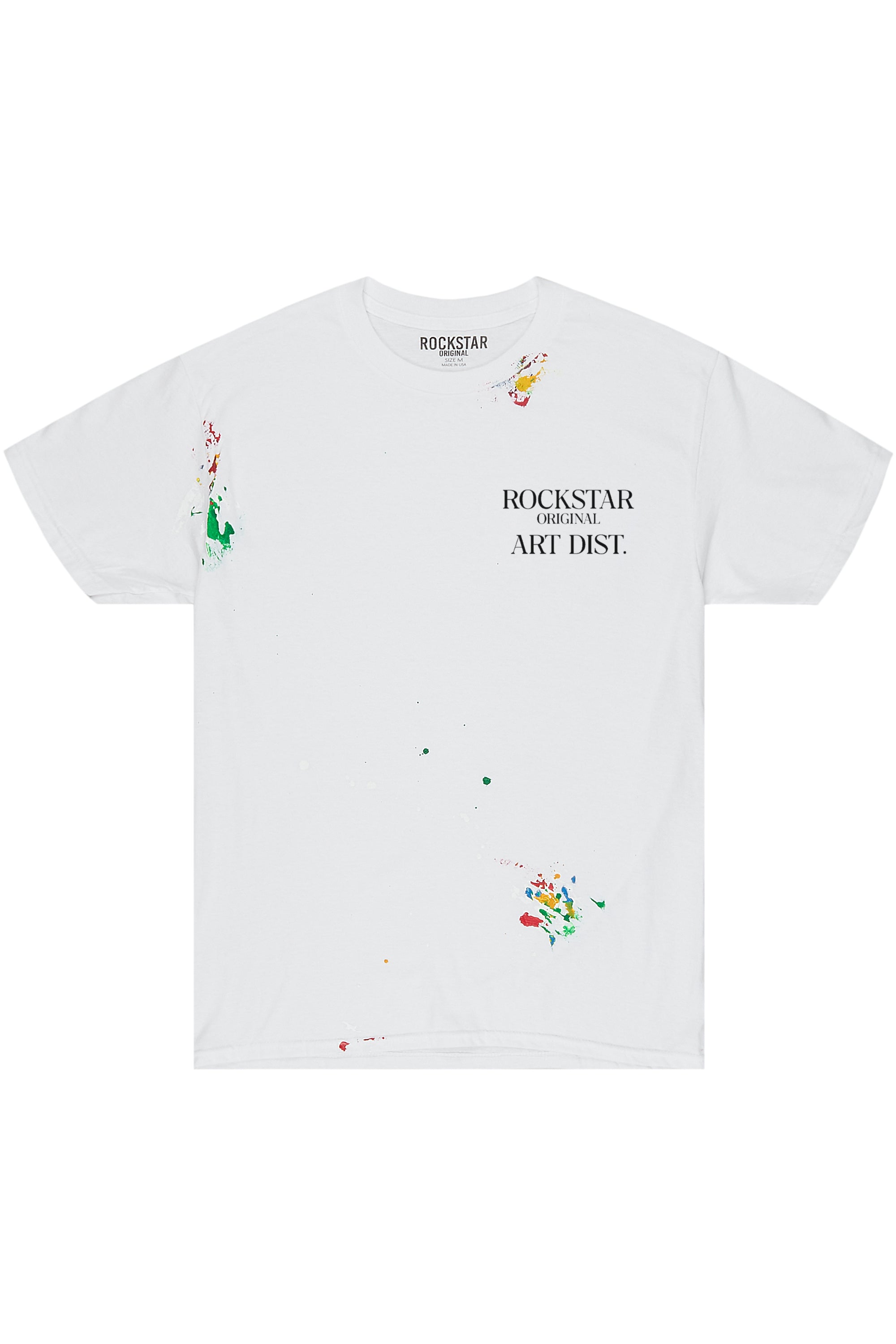 Palmer White Graphic T-Shirt