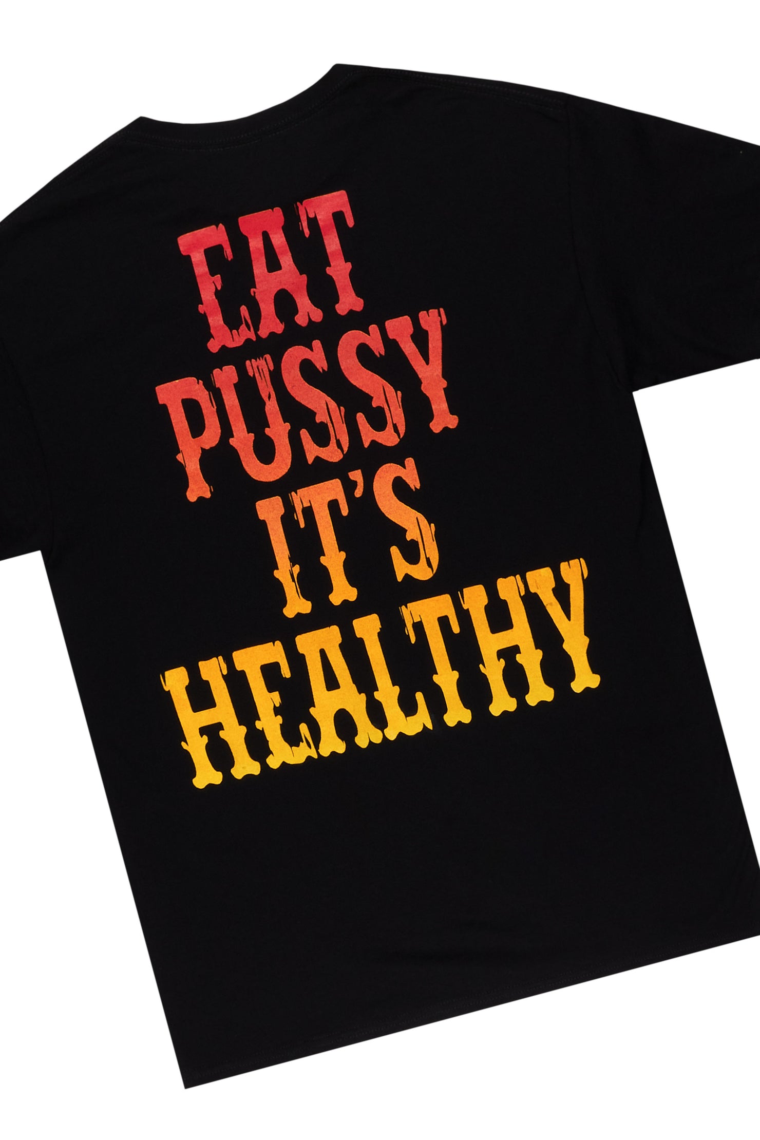 Dorian Black/Orange T-Shirt Denim Short Set