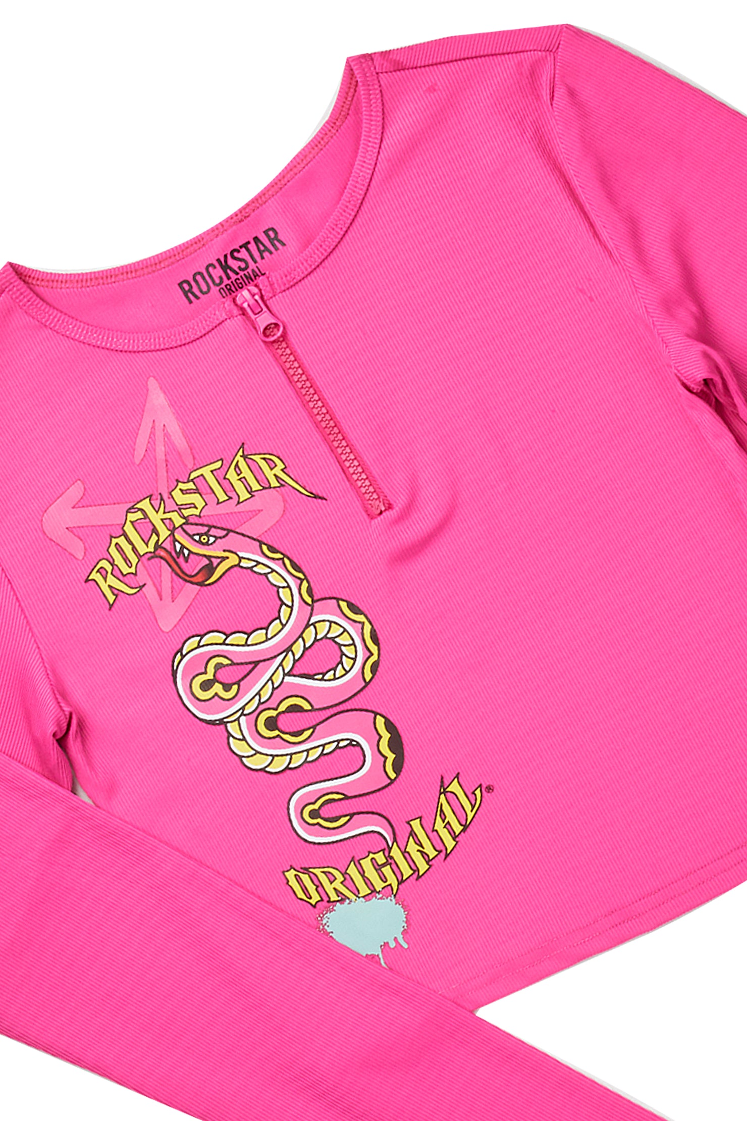 Finley Ribbed Active Set-Pink