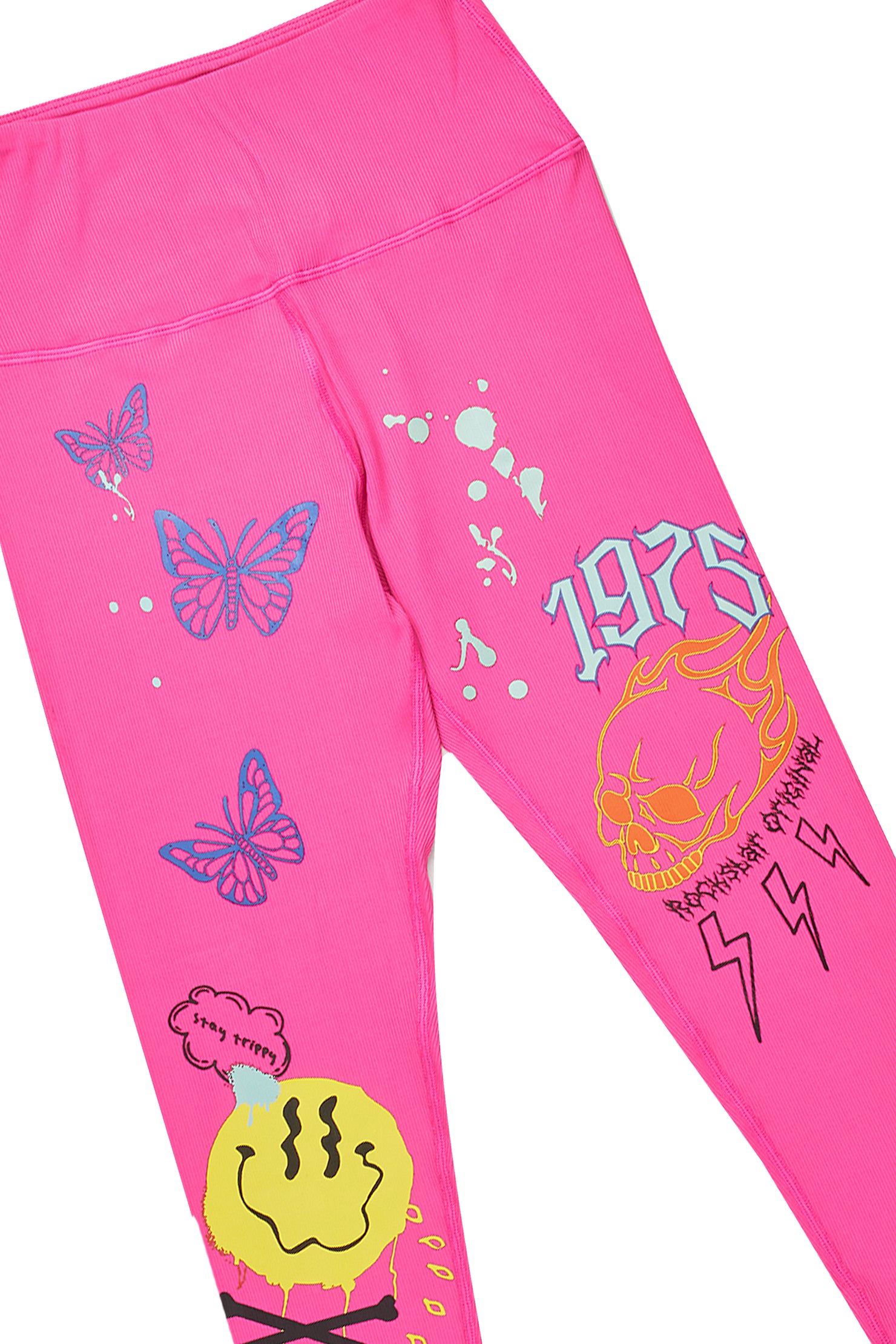 Finley Ribbed Active Set-Pink