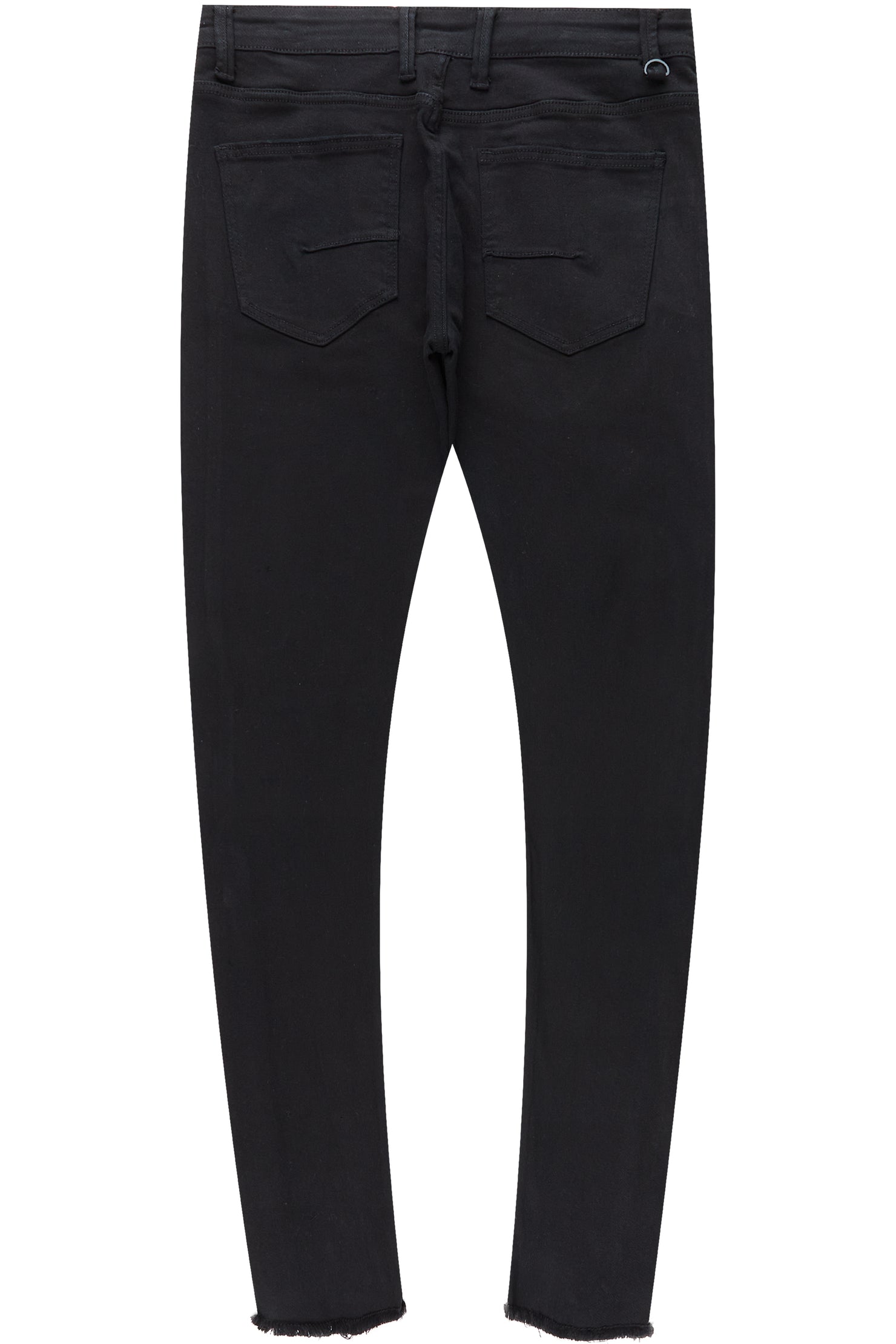 Ferg Black Stacked Flare Jean