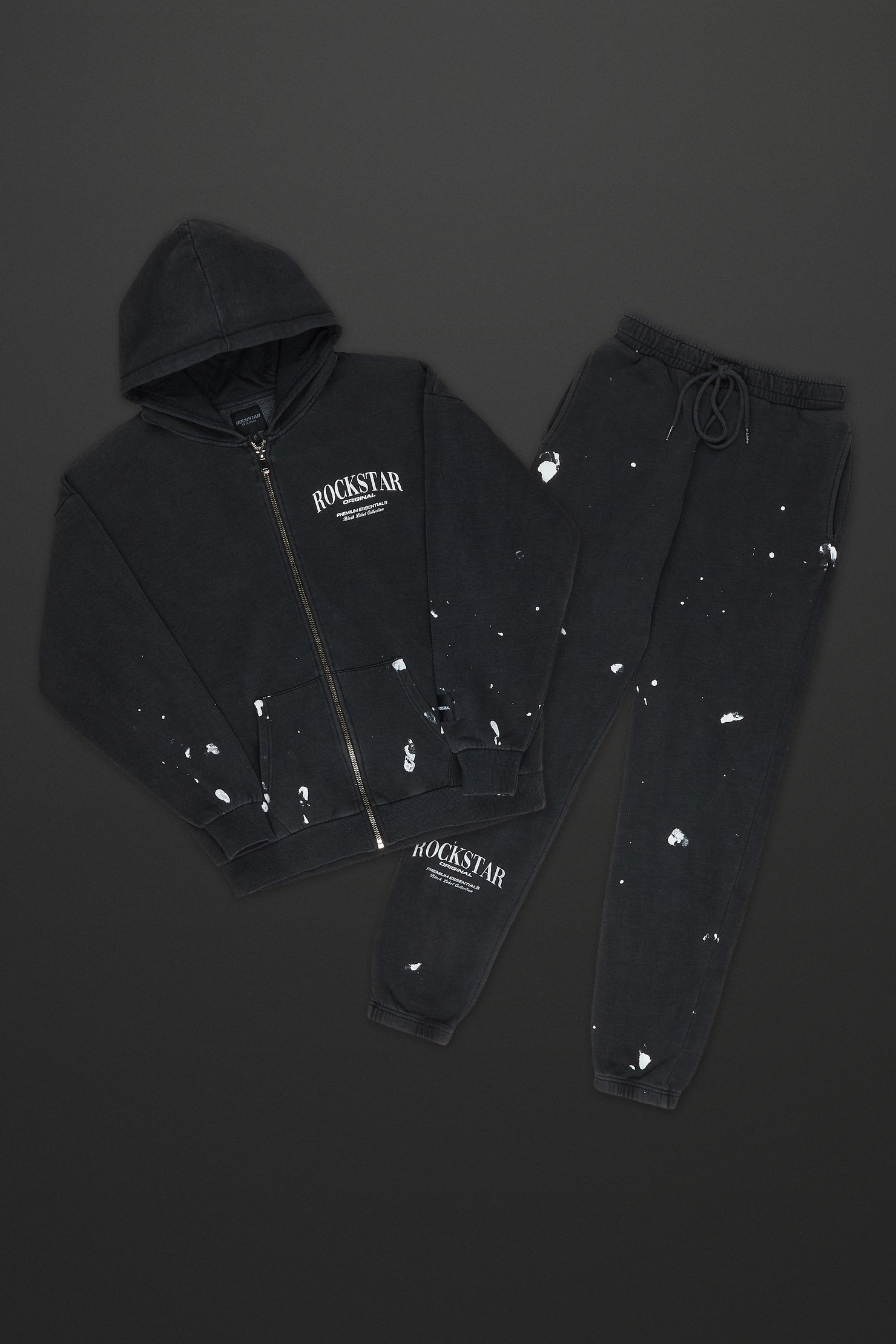 Fletcher Grey Hoodie Track Set