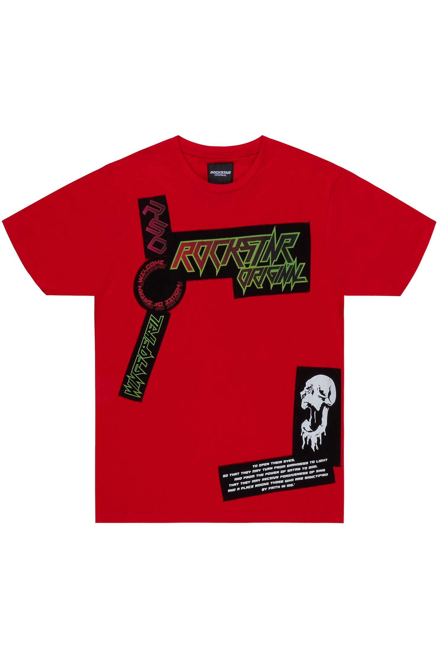 Garland Red Graphic T-Shirt