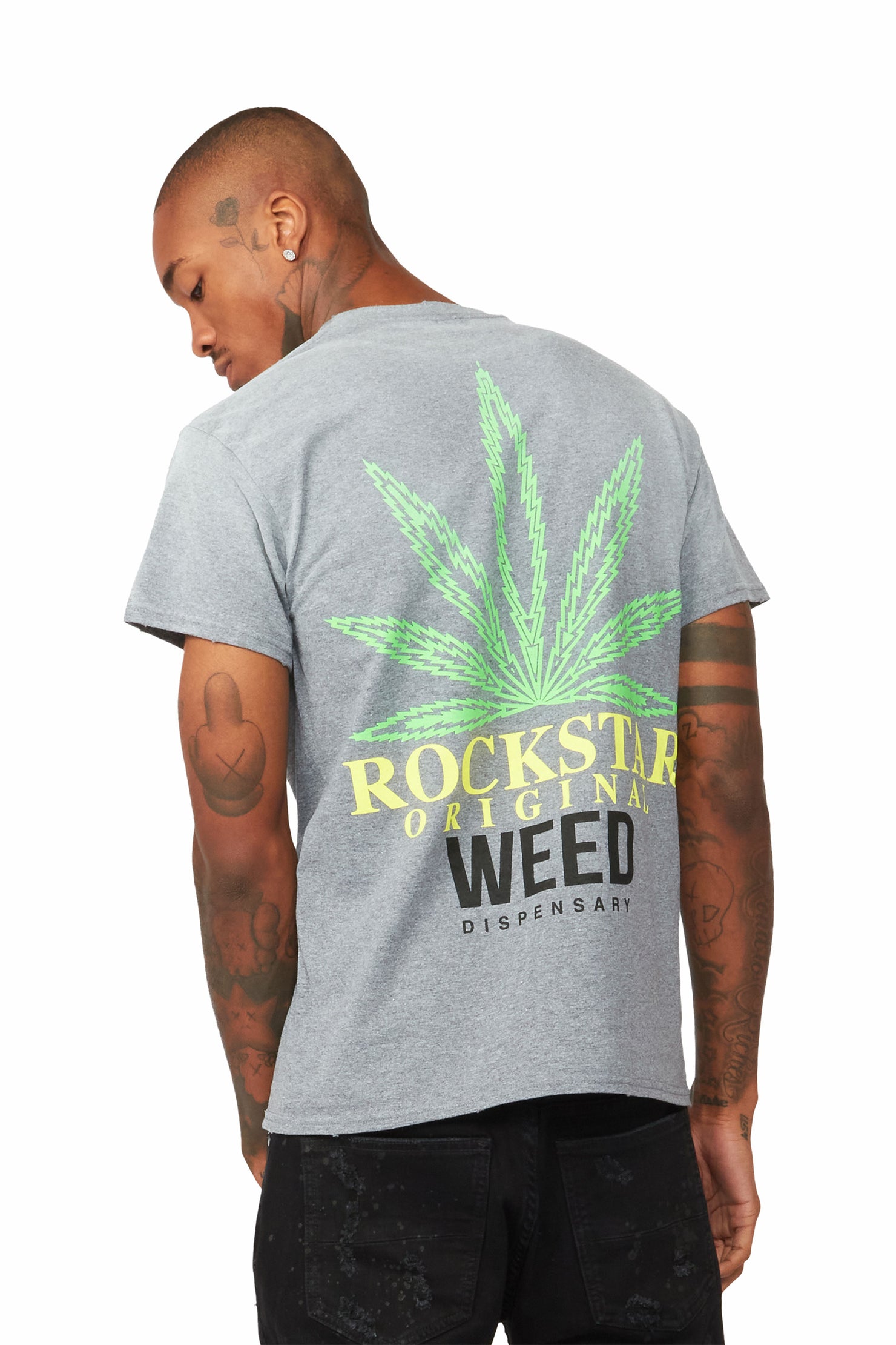 Chong Grey Graphic T-Shirt