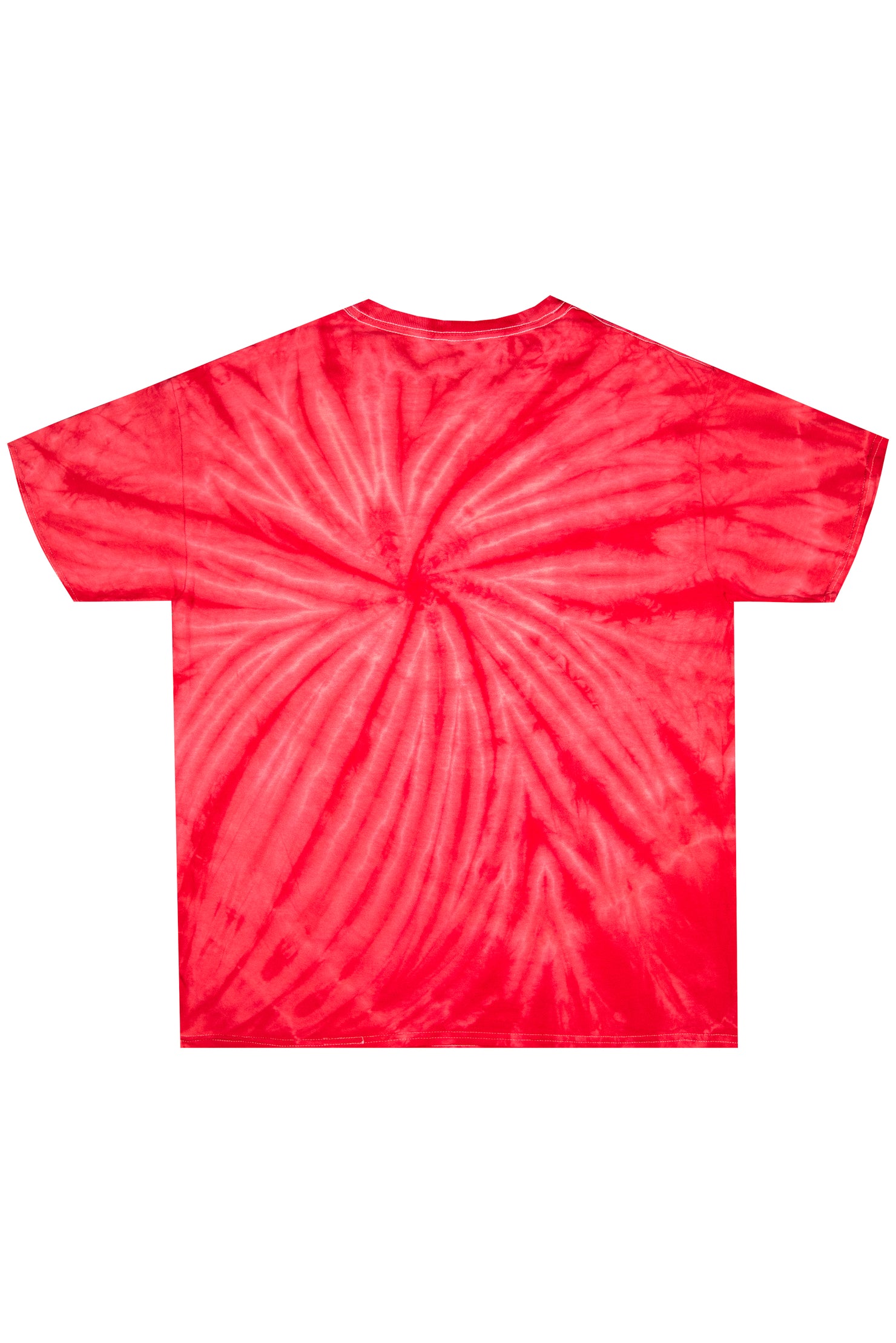 Joni Printed Tie Dye T-Shirt-Red/White