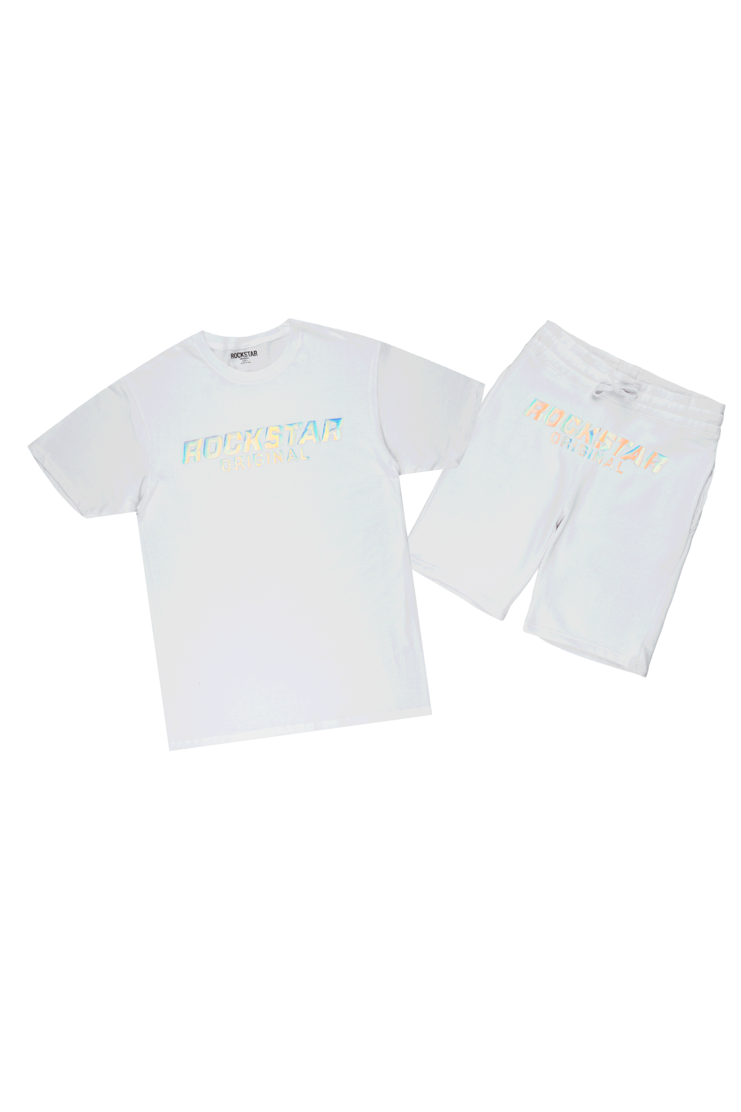 Keel Short Set- White