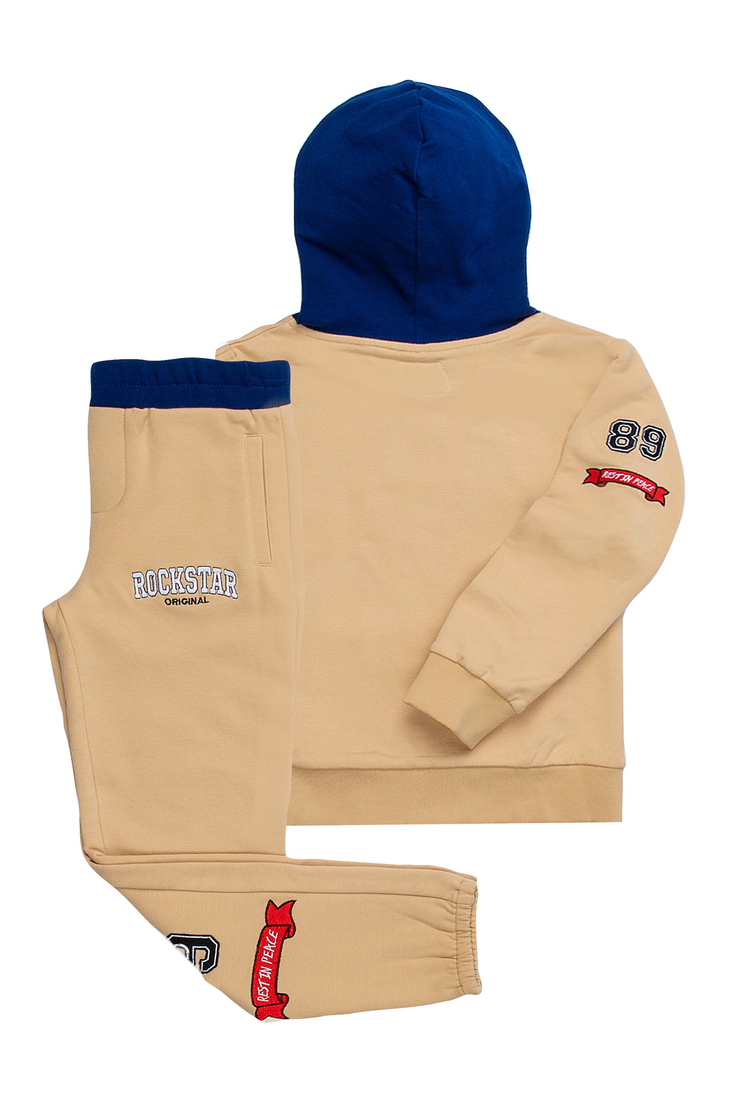 Kids Devin Track Set- Beige