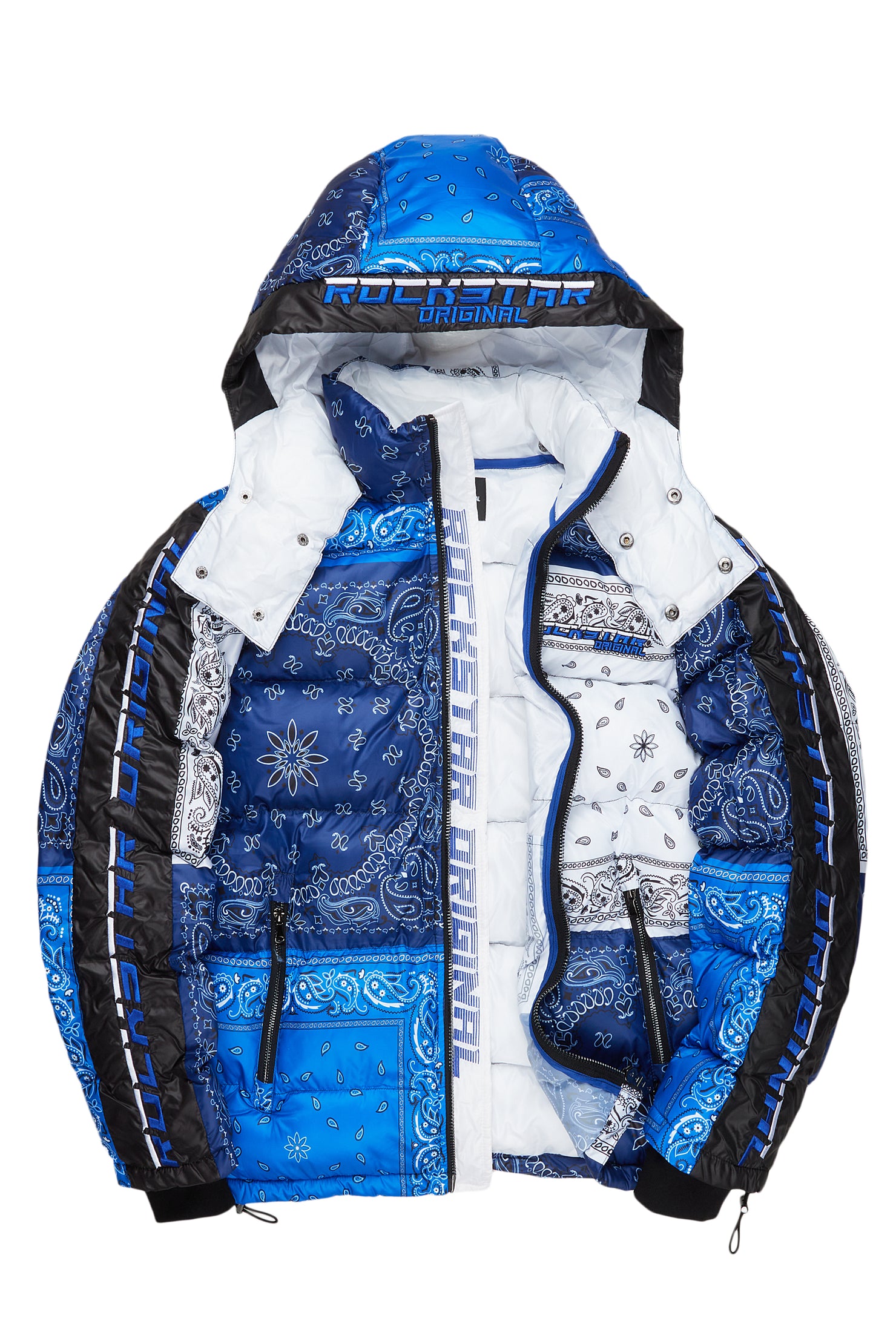 Kyro Puffer Jacket- Blue