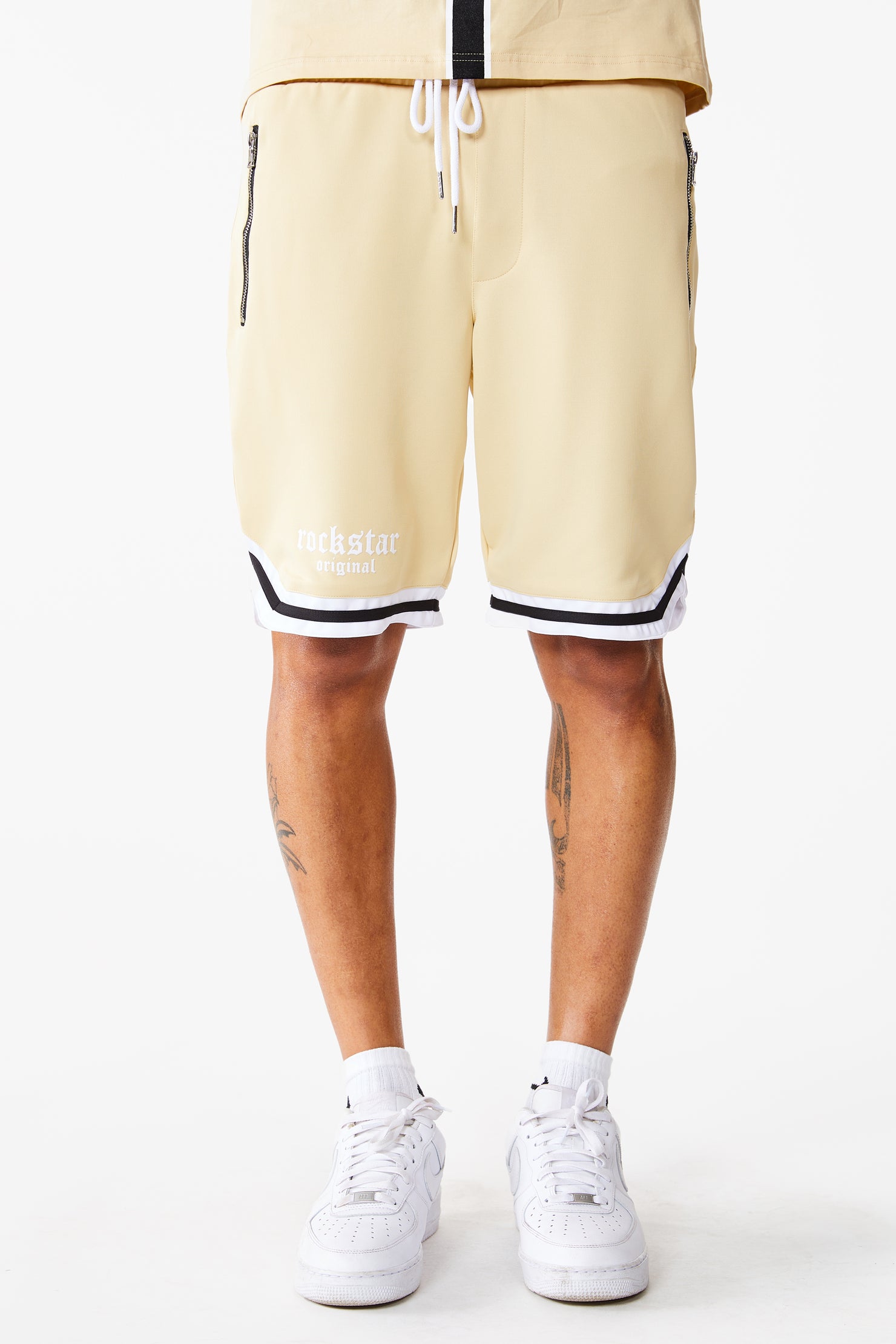 Corey Short Set-Beige