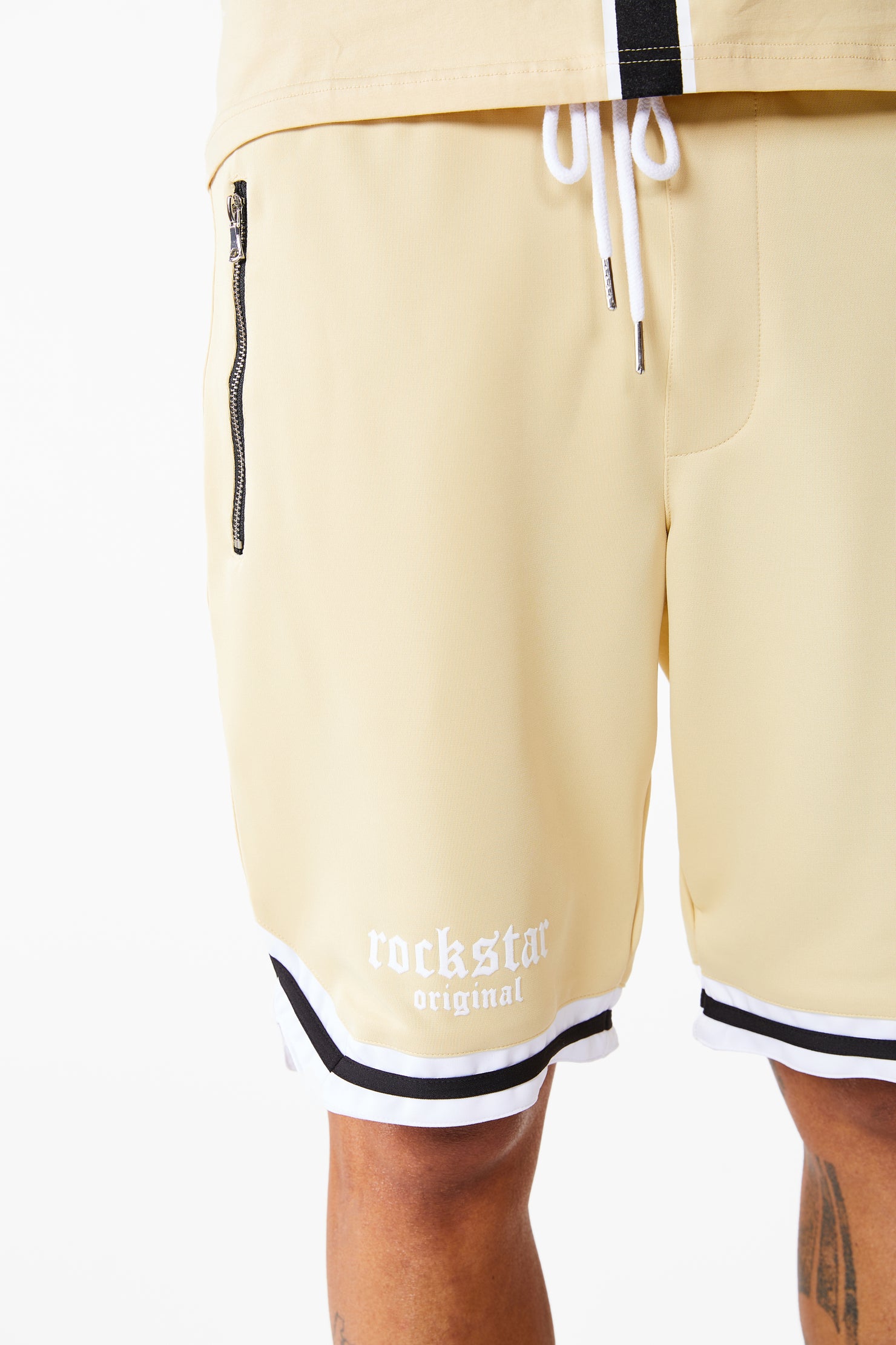Corey Short Set-Beige