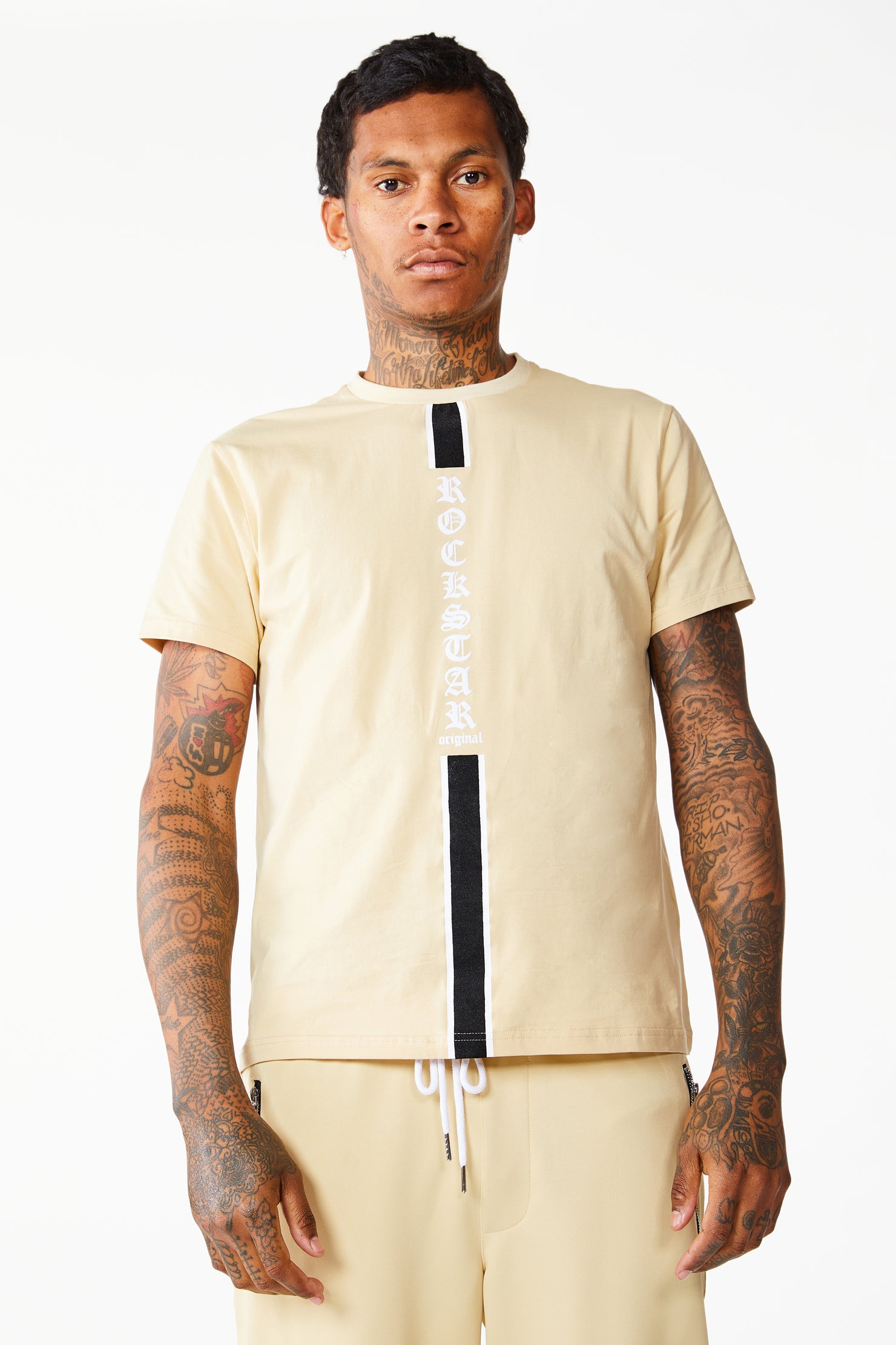 Corey Short Set-Beige