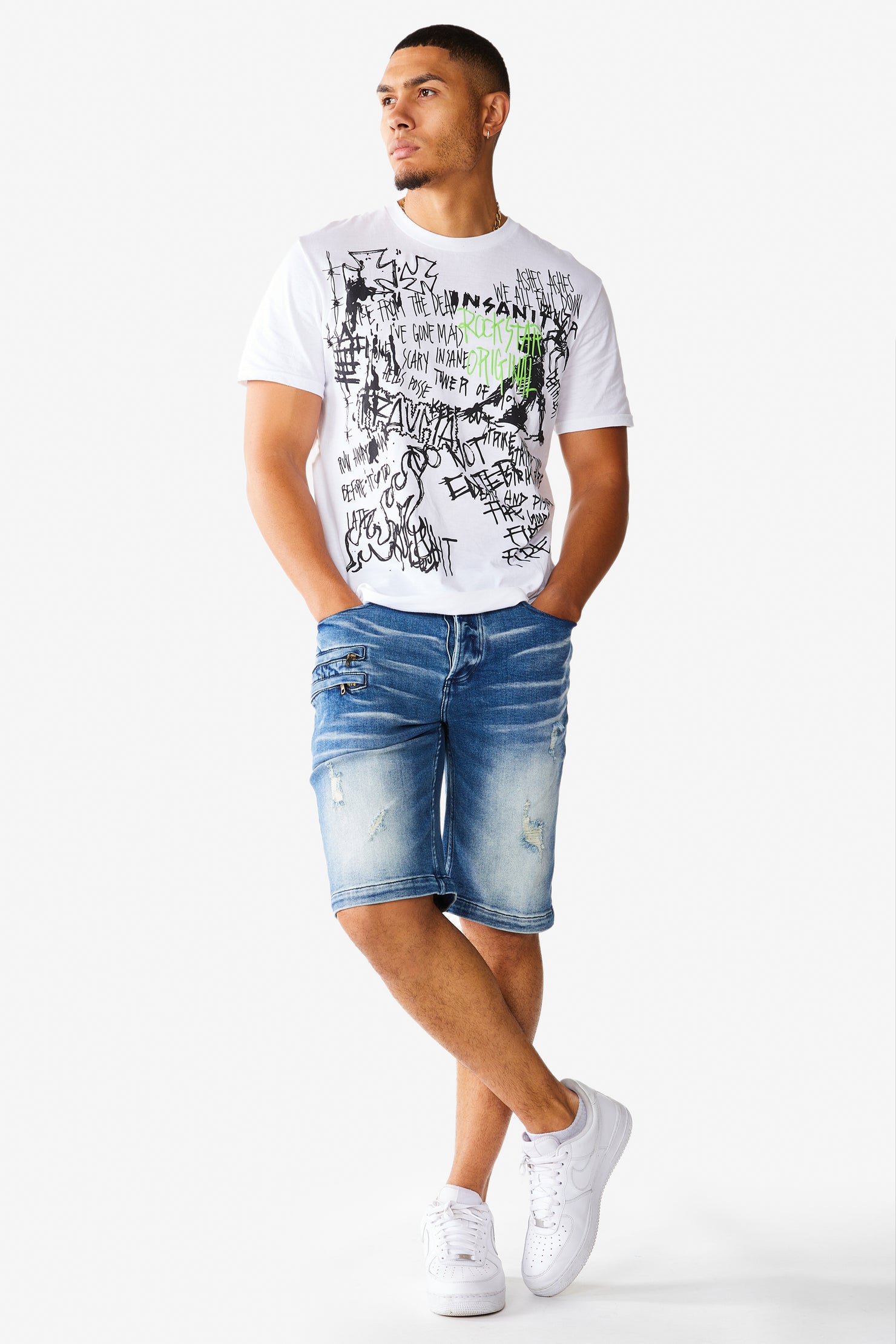 Kenny Denim Short- Blue