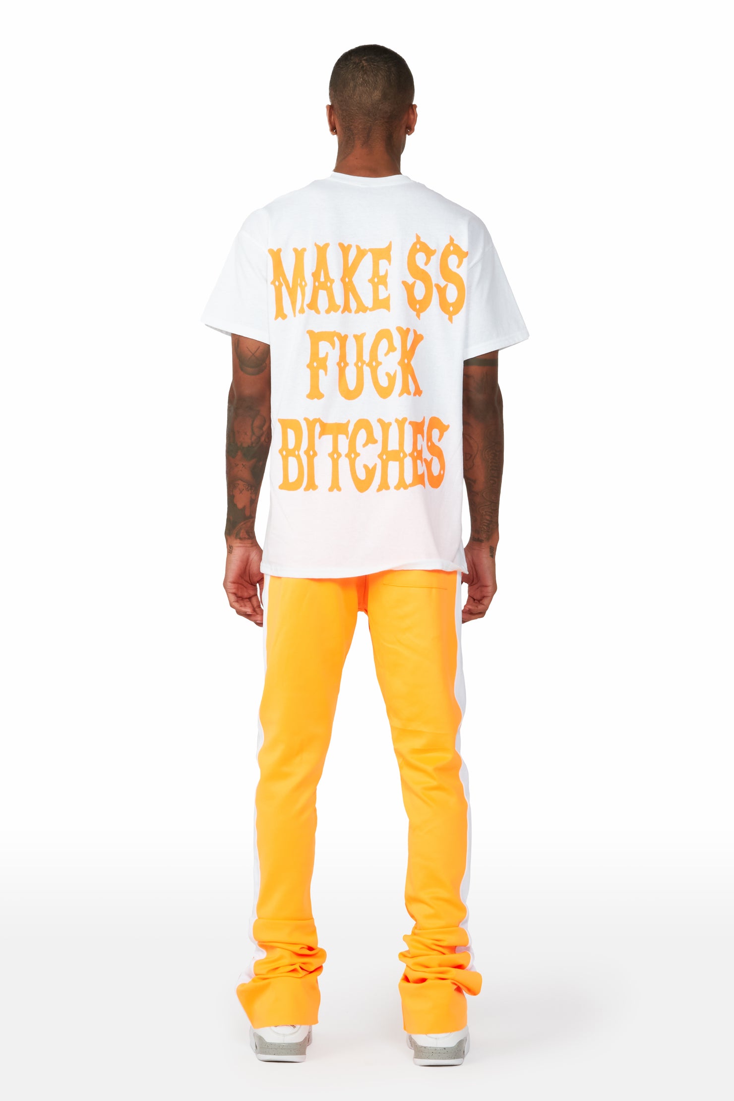 Deeler Orange T-shirt/Super Stacked Set