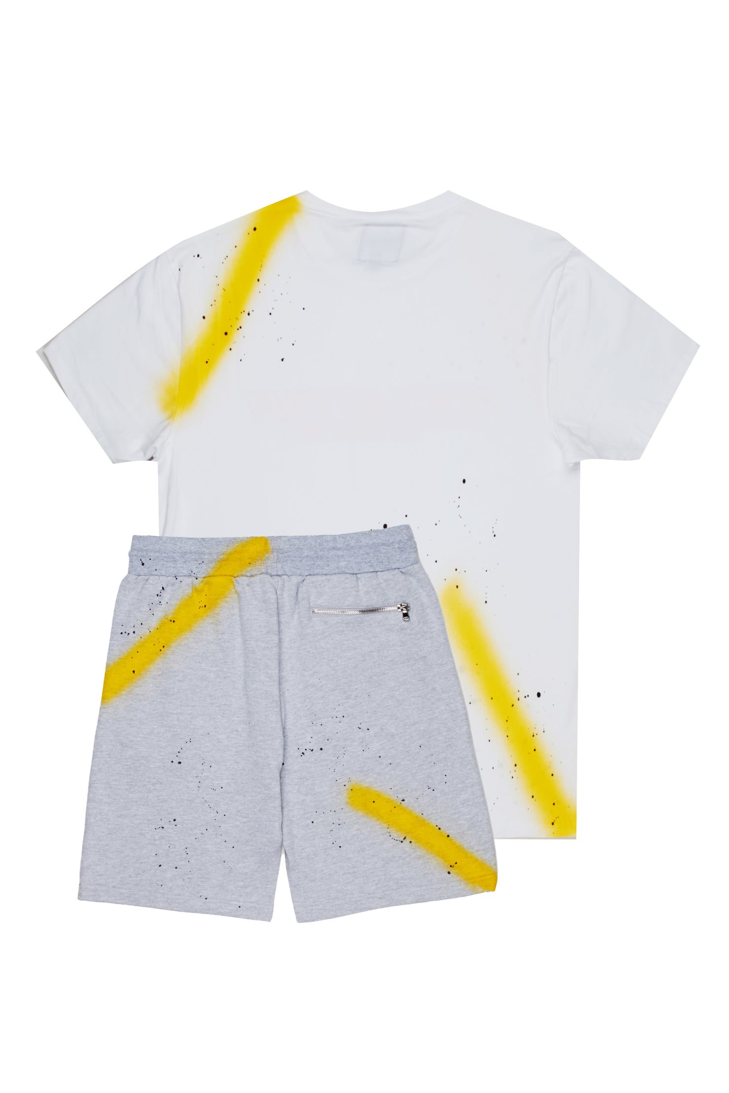 Maven Short Set-White/Heather