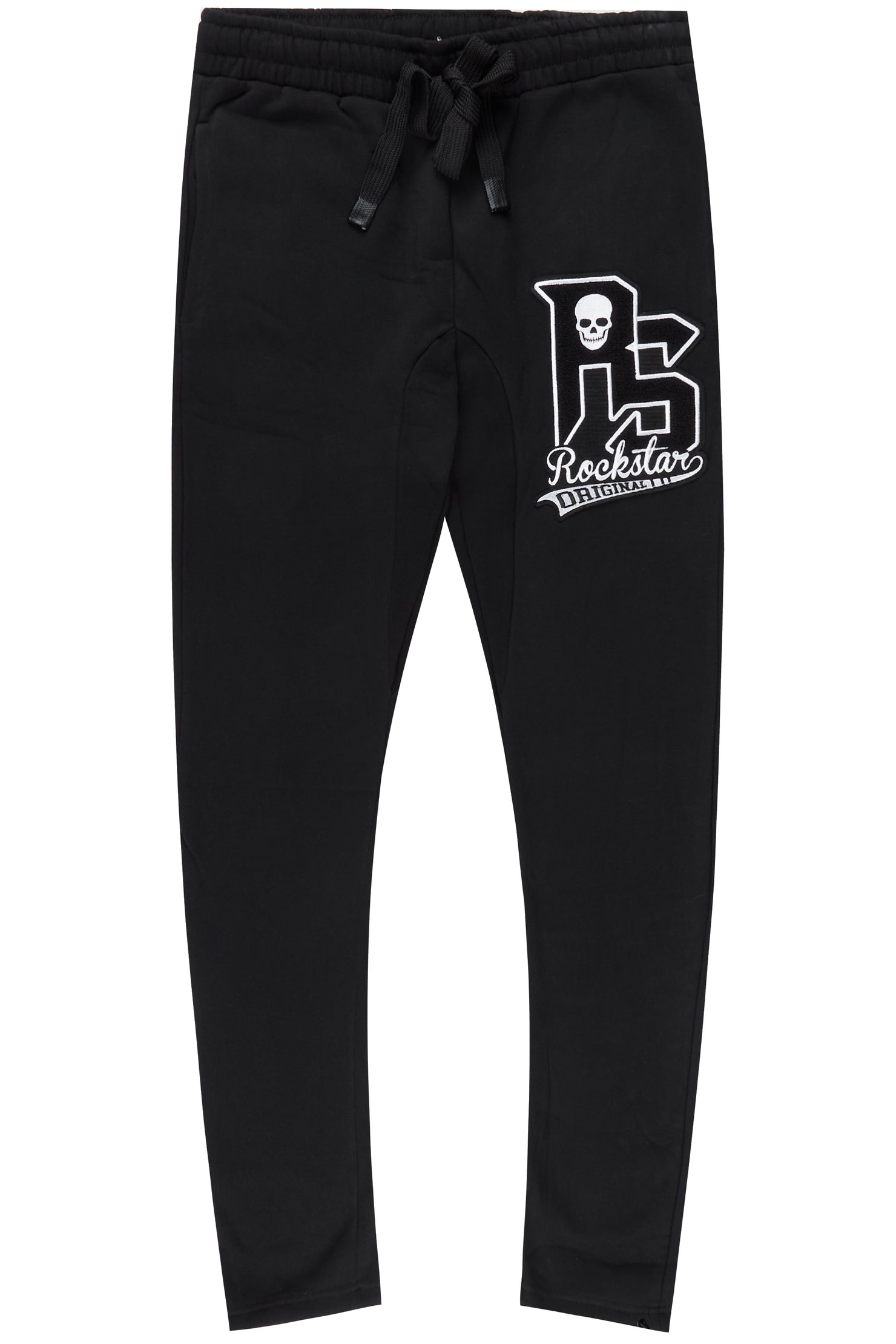 Marshawn Black Graphic Trackpant