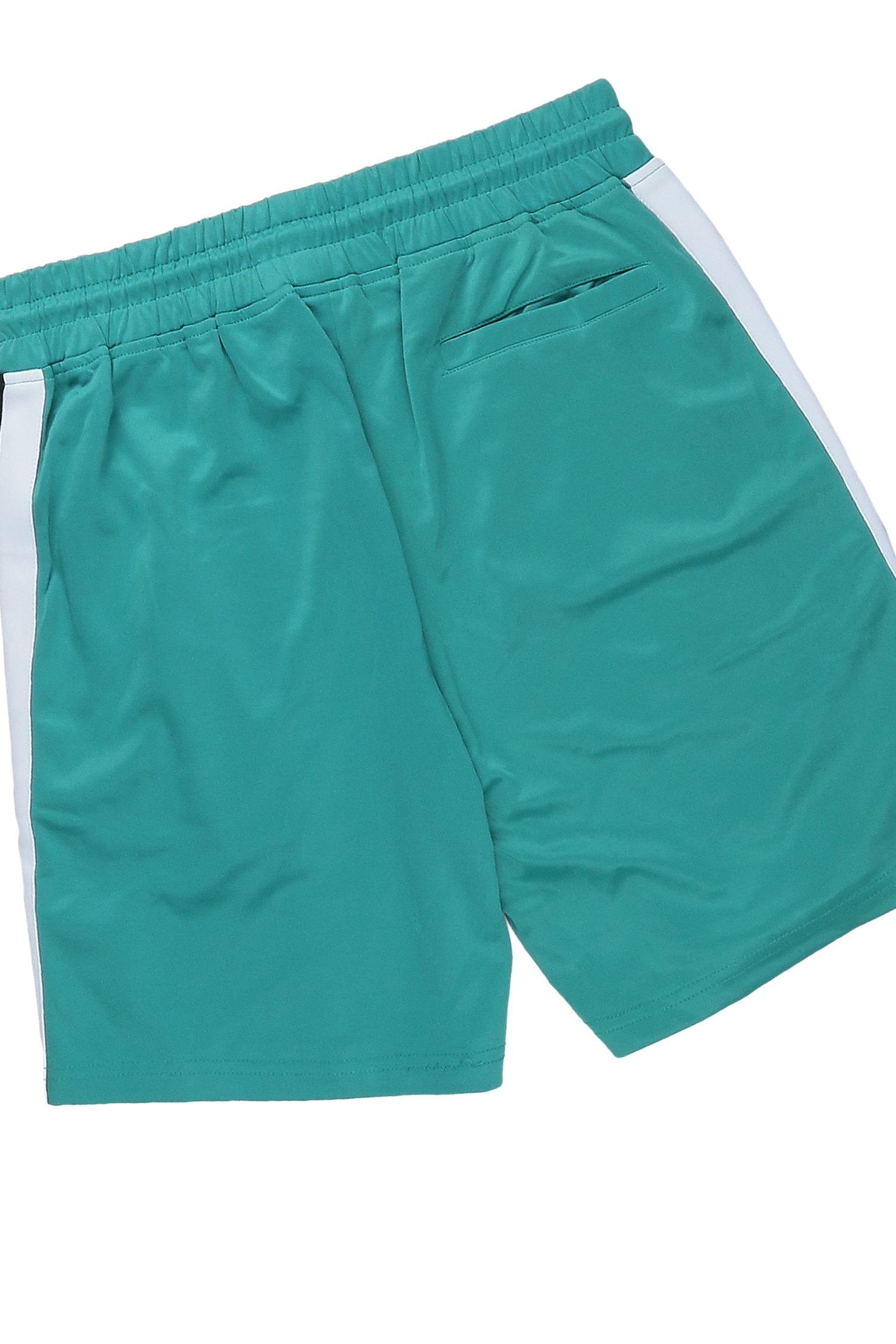 Miguel White/Green Graphic Short Set