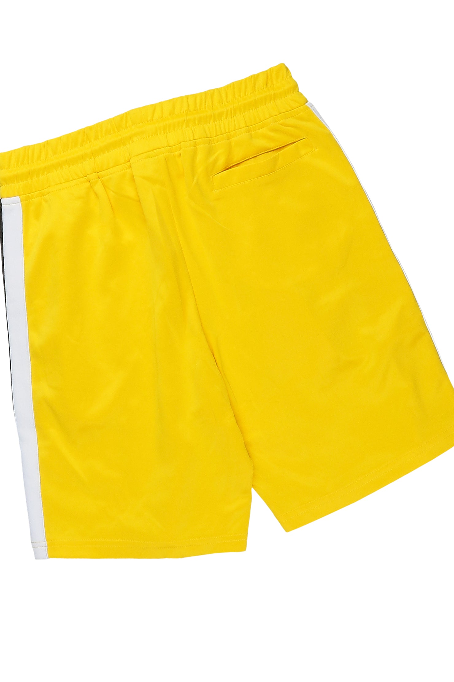 Miguel Yellow/White Graphic Short Set