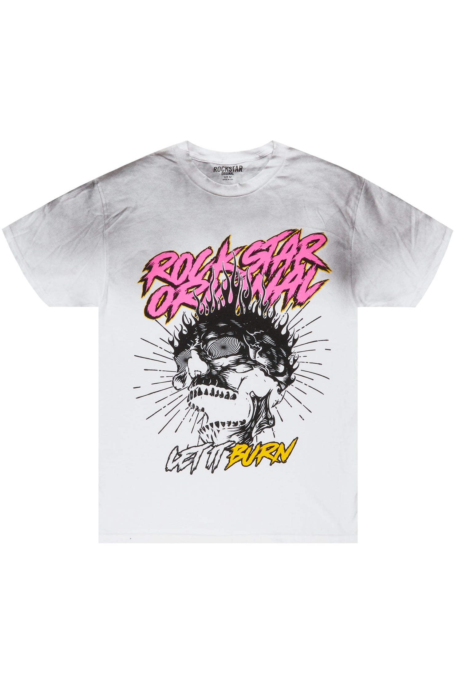 Naypolm White Graphic T-Shirt