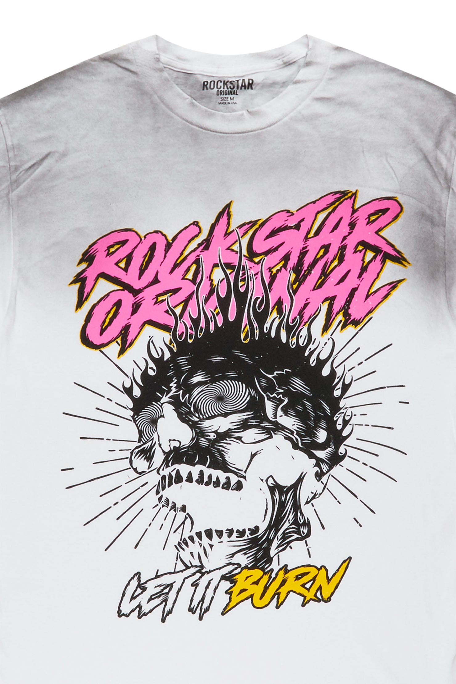 Naypolm White Graphic T-Shirt