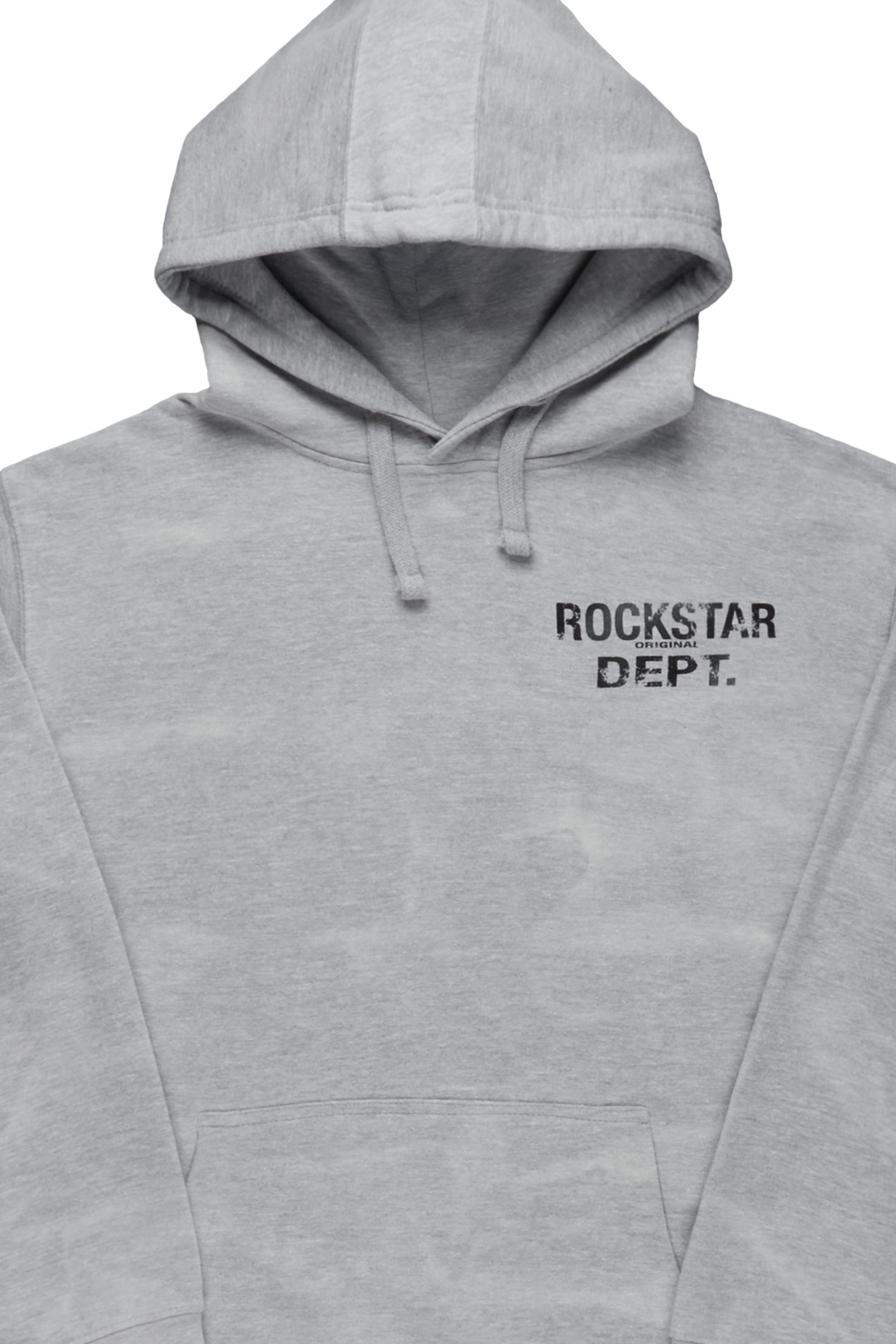Nelly Heather Grey Graphic Hoodie